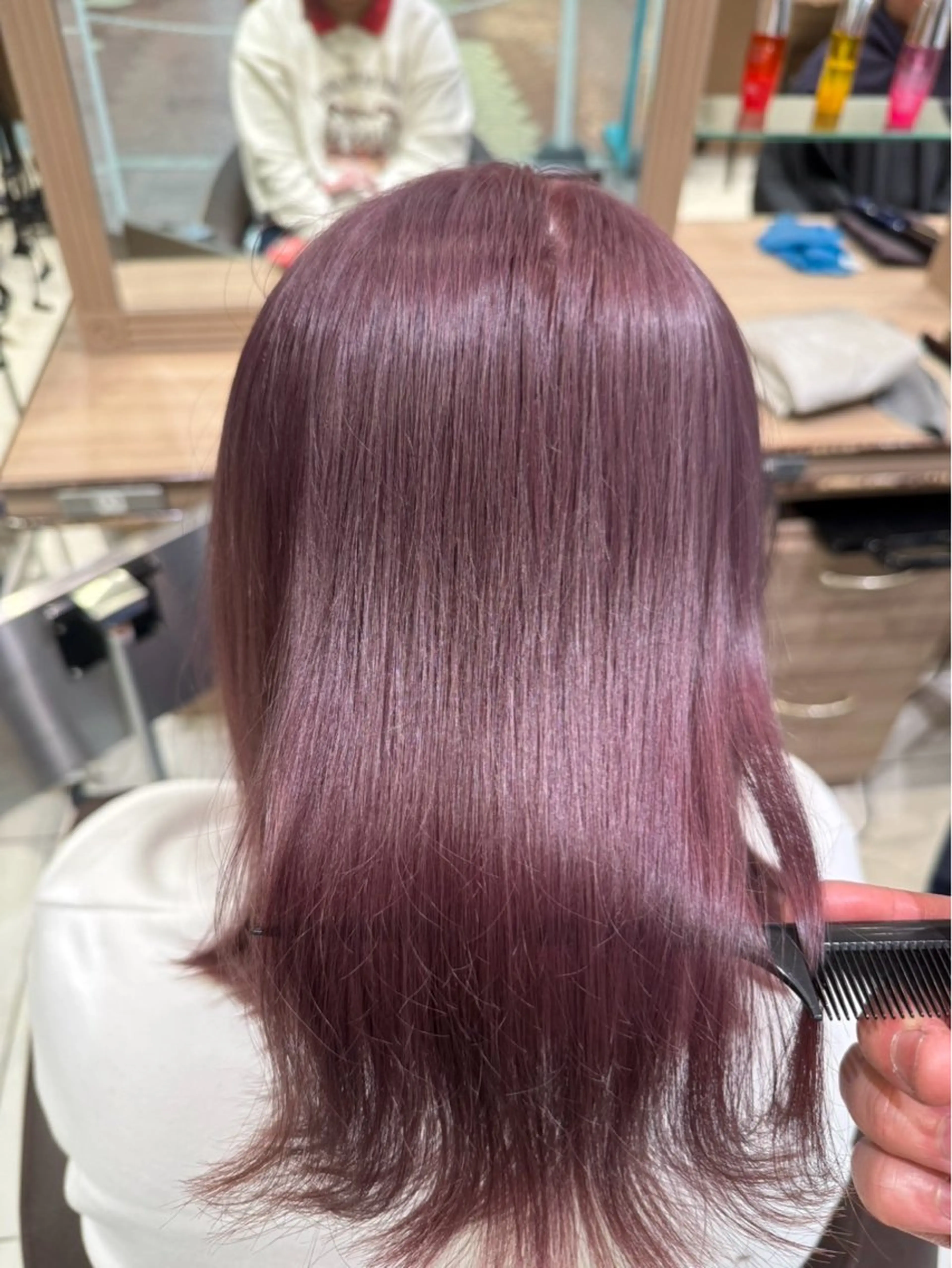 カラー ✨髪質改善カラー 佐藤怜央✨のヘアスタイル