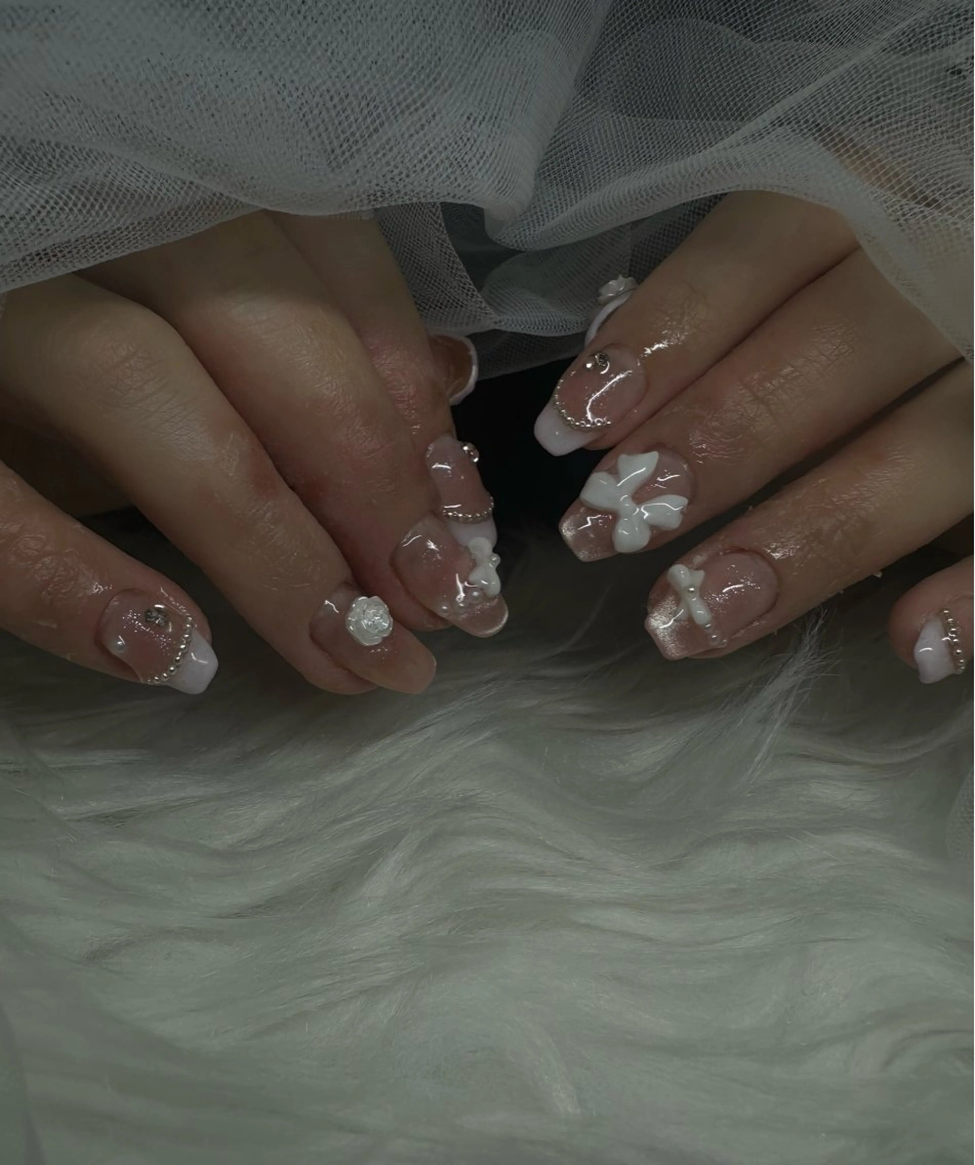 ネイル 持ち込み ハンドネイル Rave所属・touma Rinaのネイルデザイン