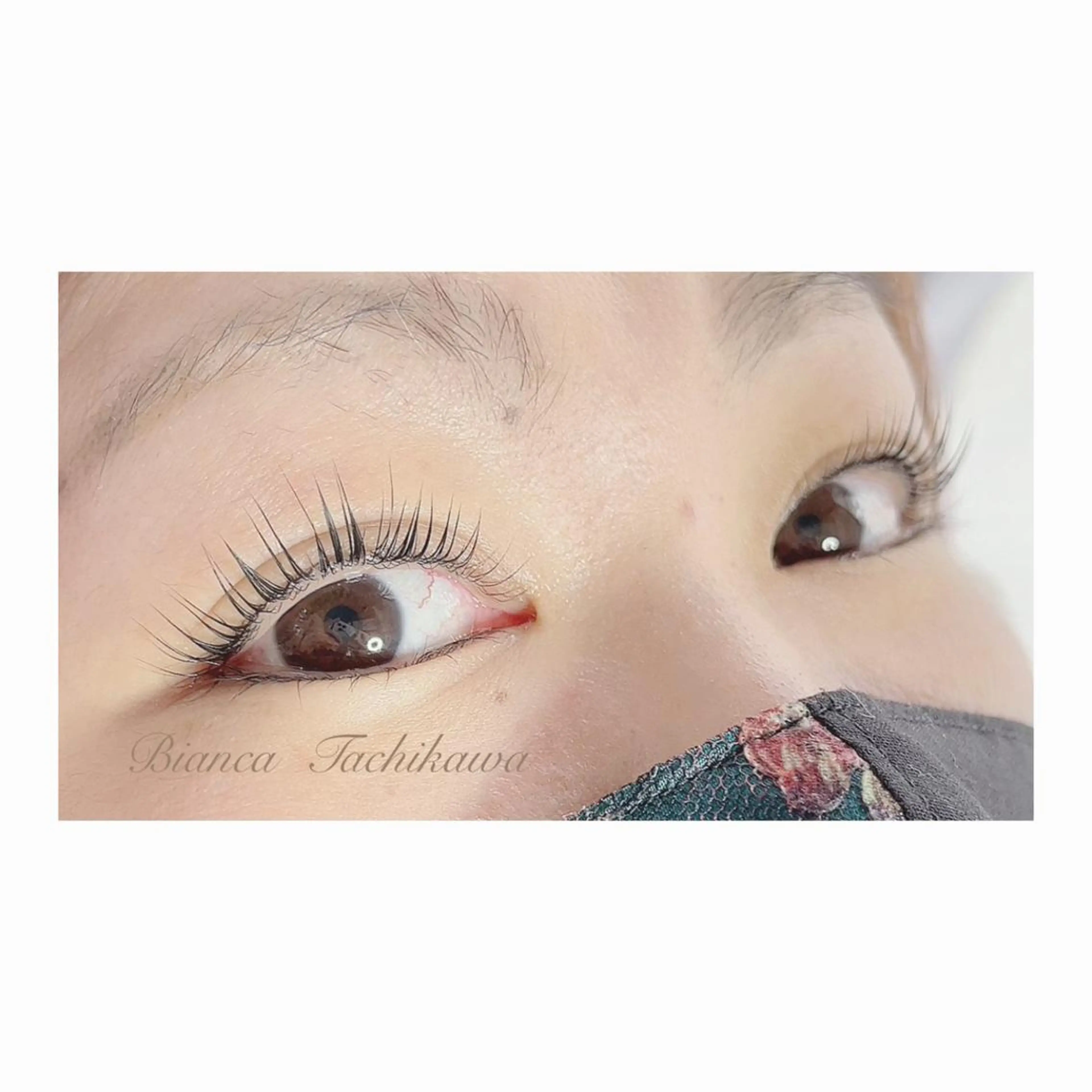 マツエク・マツパ アイブロウ パリジェンヌラッシュリフト マツパ Bianca阿佐ヶ谷 かやしま🫧のマツエク・マツパデザイン