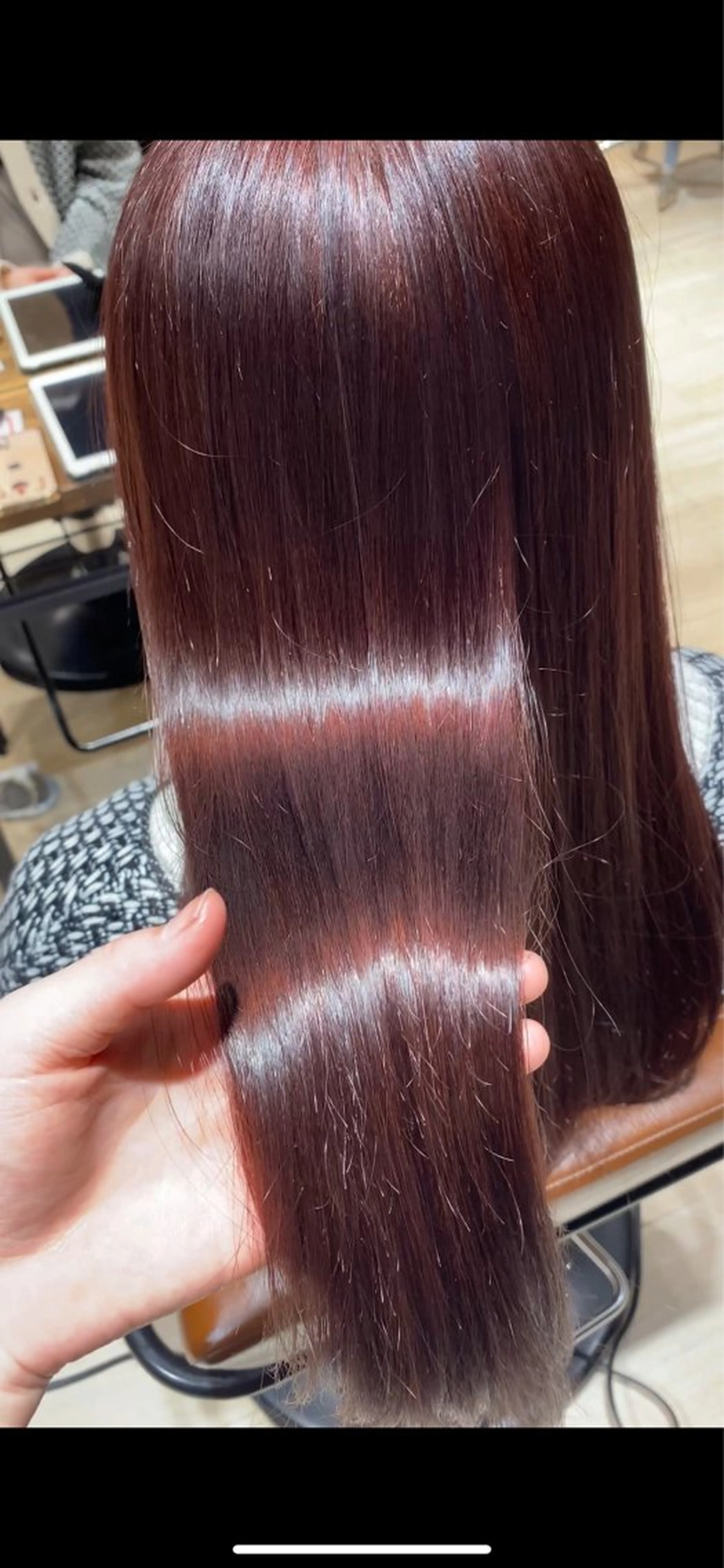 ミディアム カラー ブラウンカラー ピンクカラー ピンクブラウン カット ヘアカラー トリートメント 髙木美緒🌿 レイヤー/アレンジのヘアスタイル