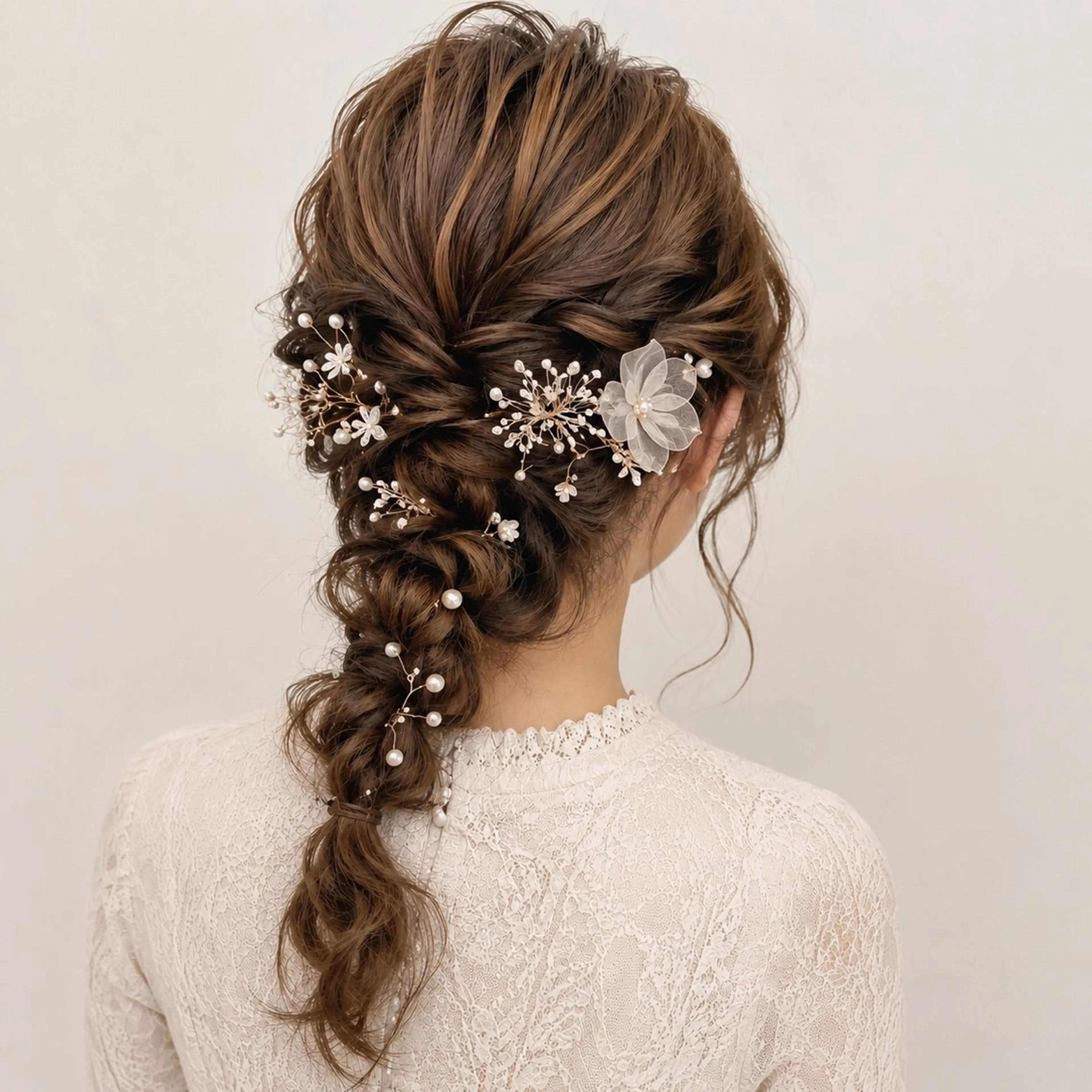 ヘアアレンジ 結婚式・ブライダル 髪飾り ヘアセット Riamy Hairのその他イメージ