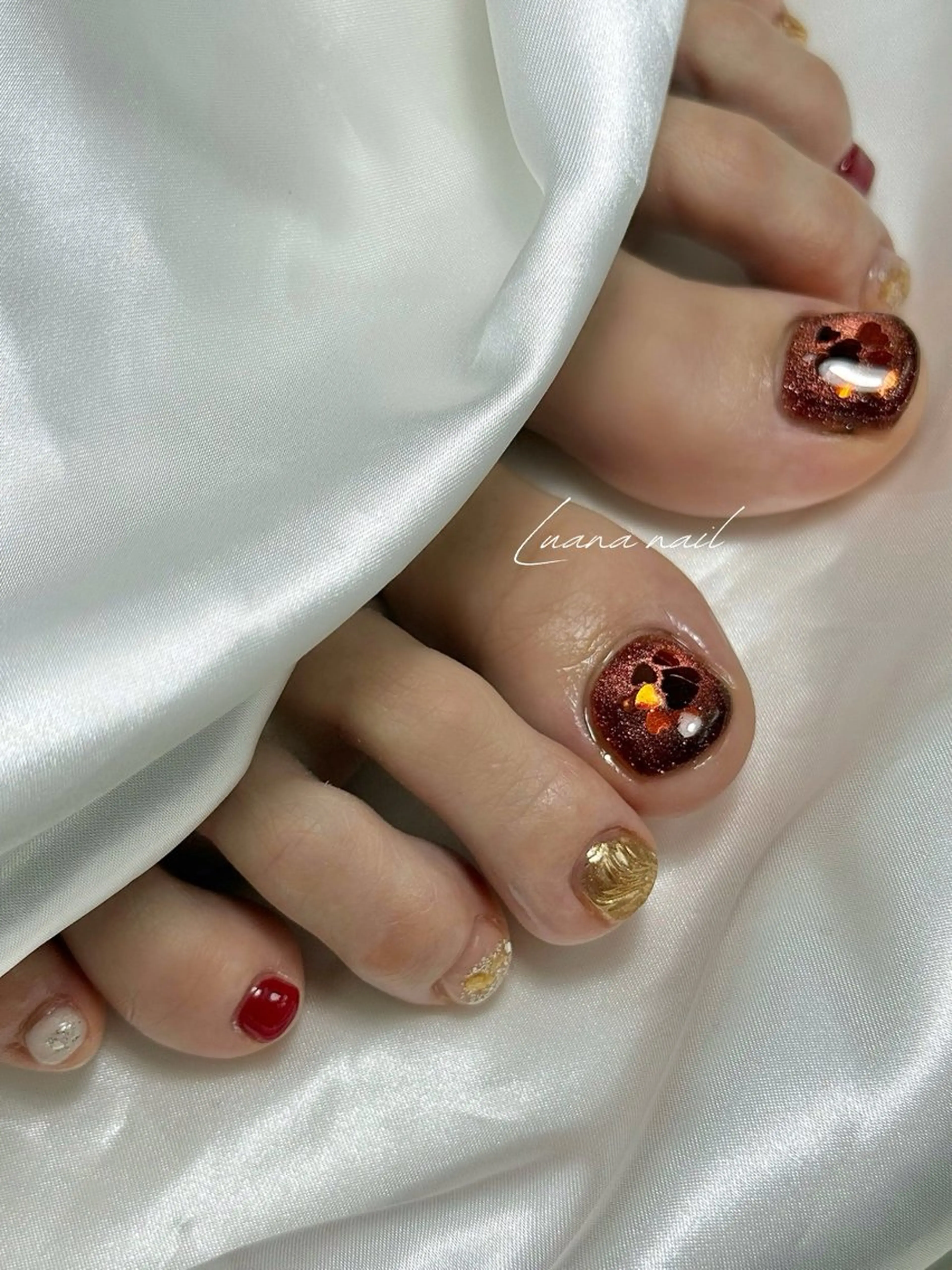 ネイル フットネイル Luana nailのネイルデザイン