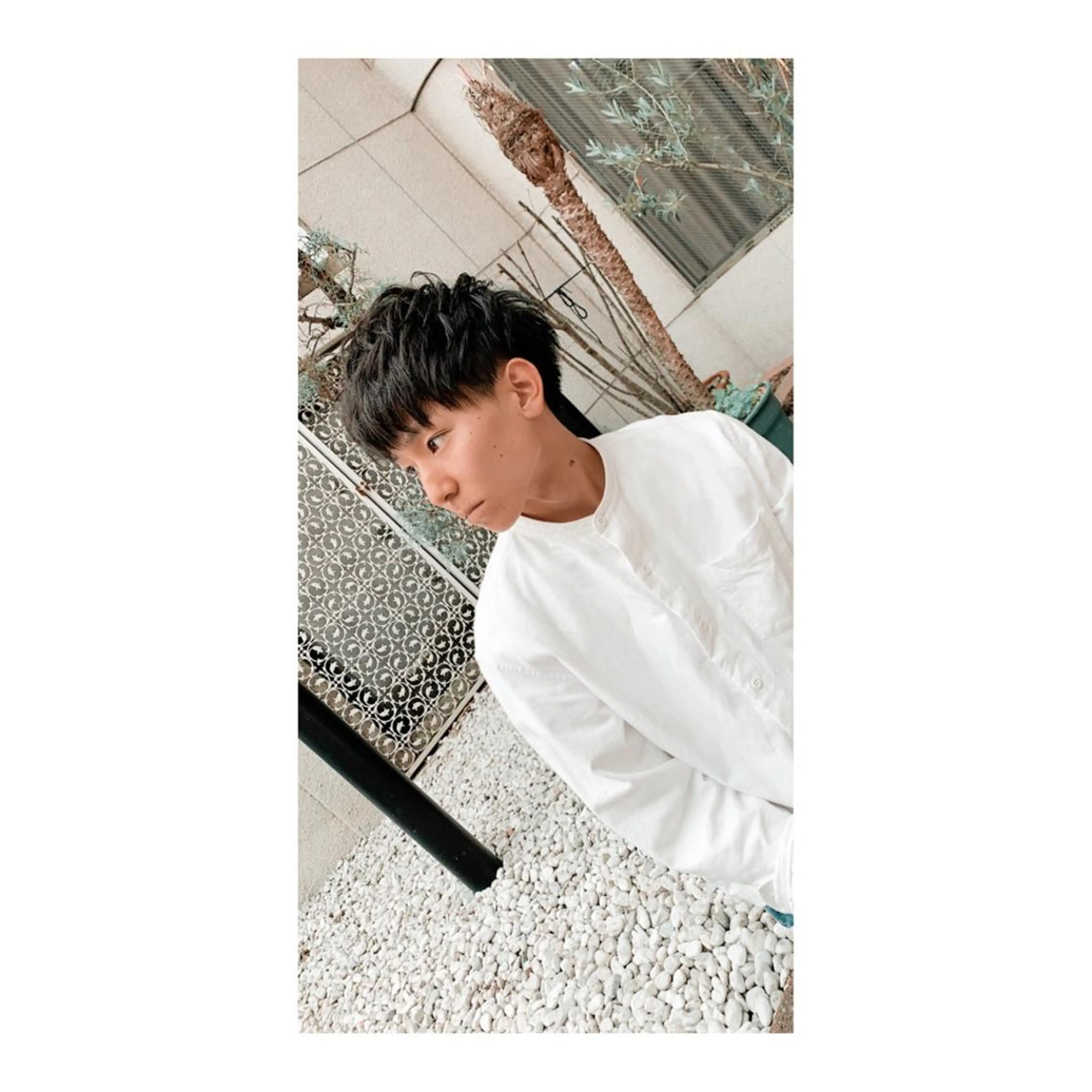 ショート ヘアアレンジ メンズ ange☞ soutaのヘアスタイル