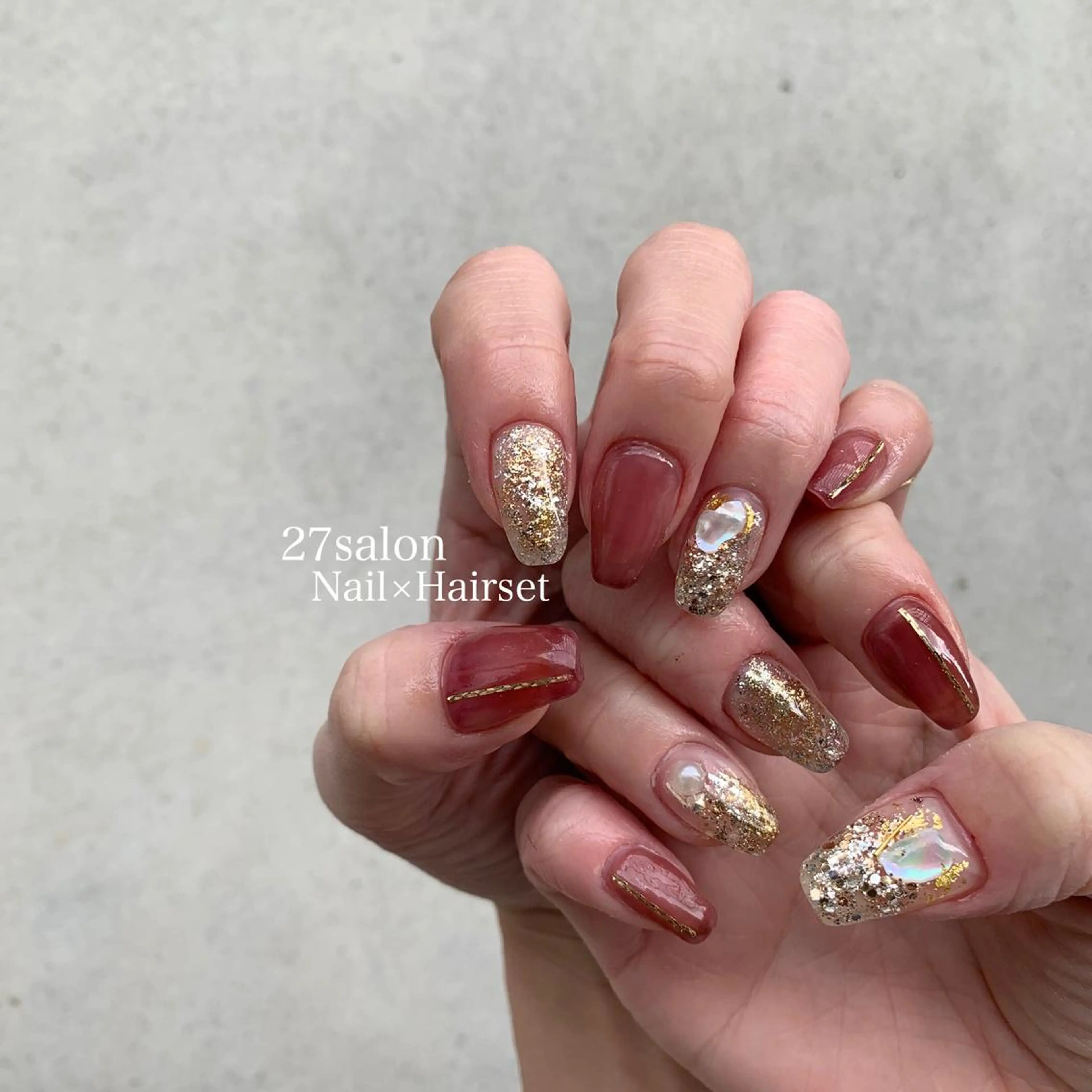 ネイル ニュアンスネイル 27salon yuinaのネイルデザイン