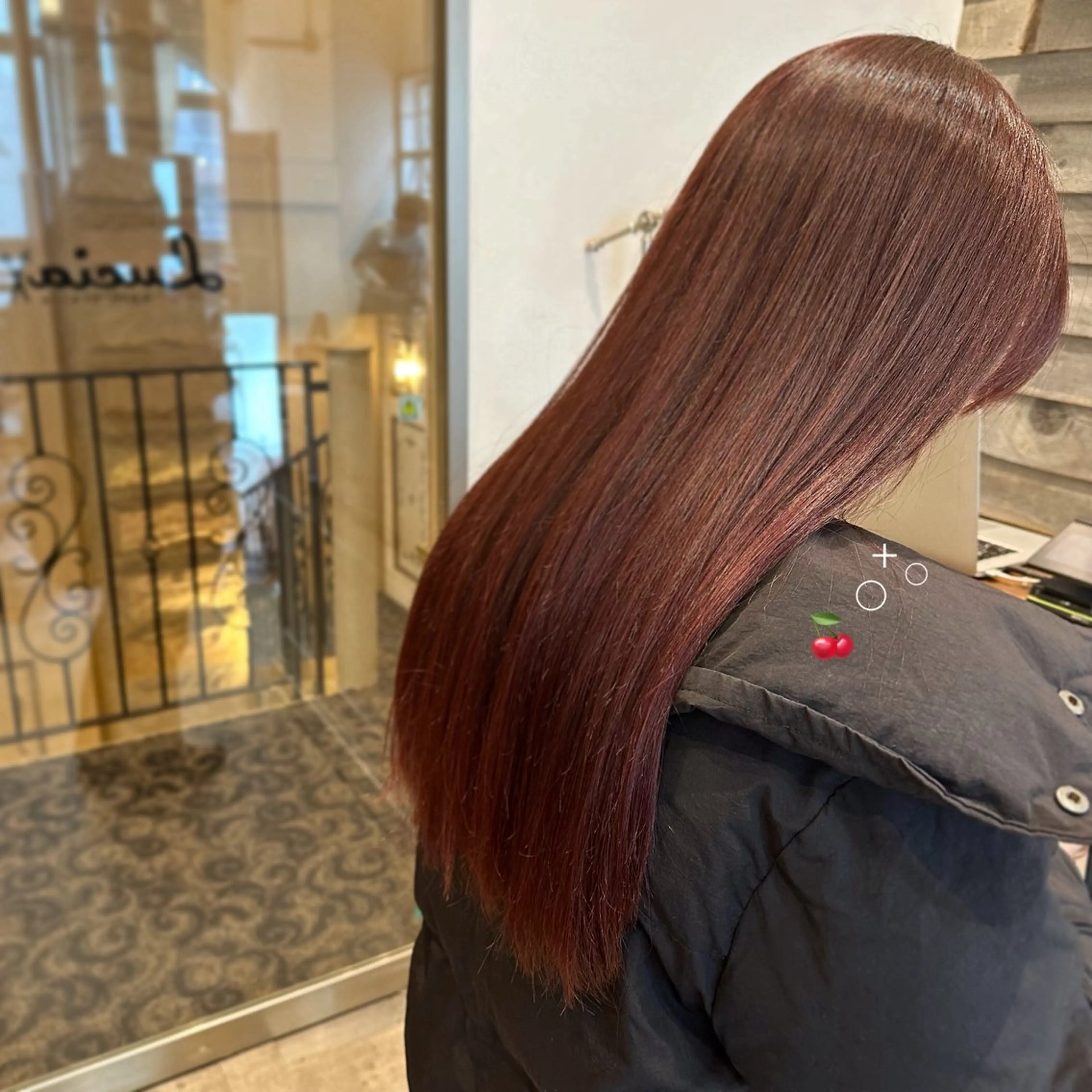 ロング カラー ニシグチ サヨのヘアスタイル