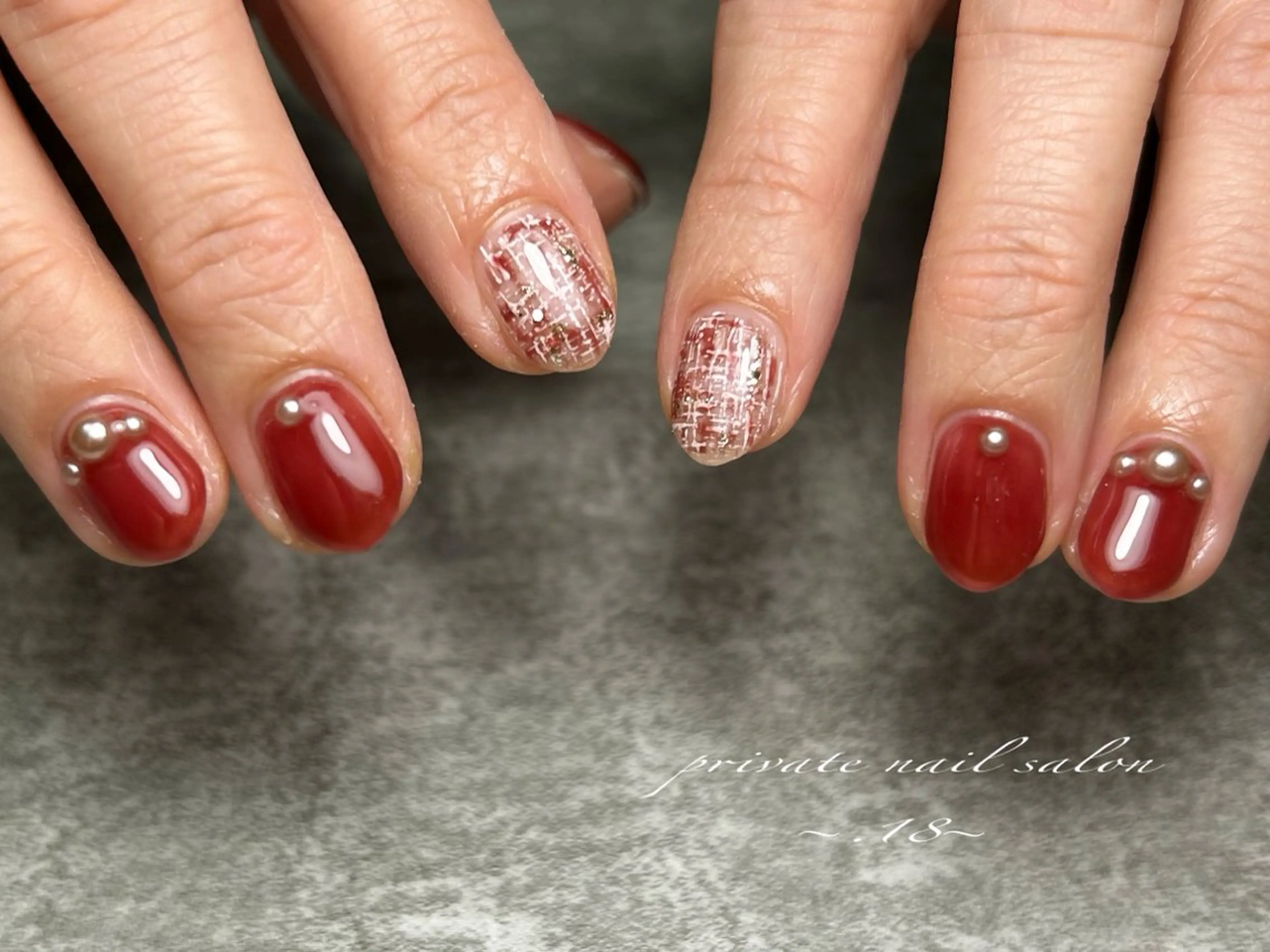 ネイル 長さ出し ジェルネイル パラジェル .18 〜のネイルデザイン