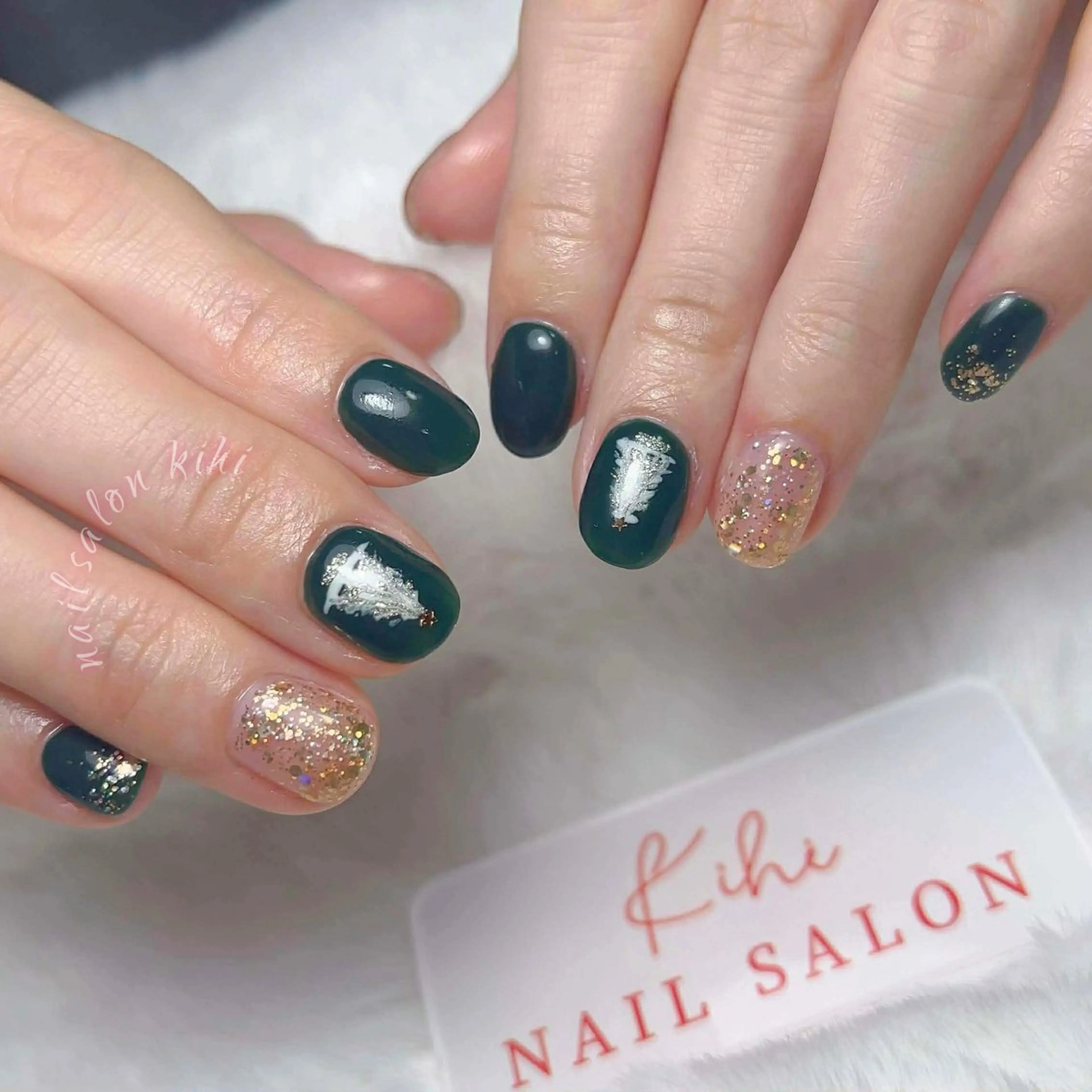 ネイル アートネイル フレンチネイル ジェルネイル グラデーション 韓国ネイル ハンドネイル さくら💮💮 【オフ無料】のネイルデザイン