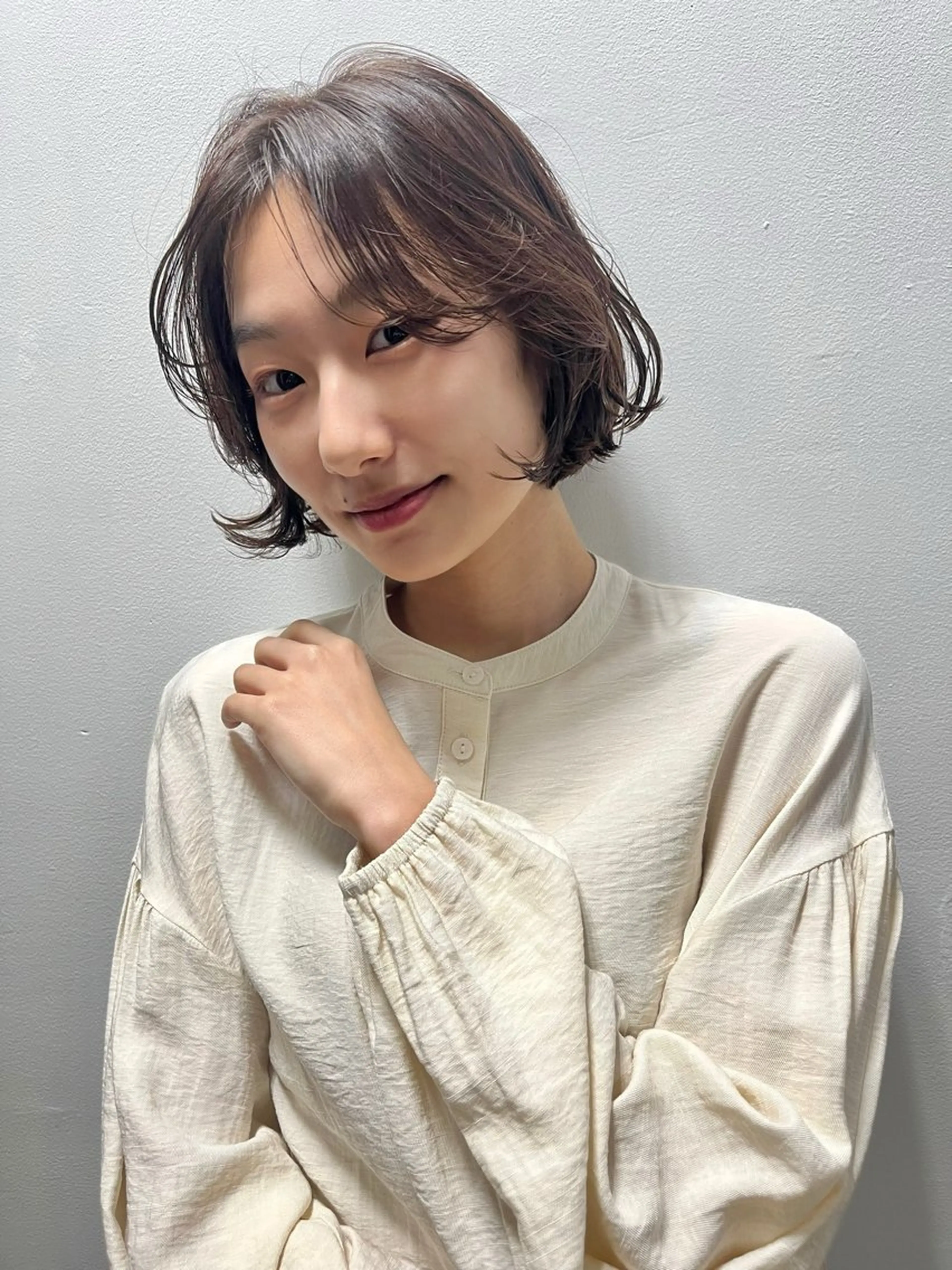 ショート パーマ Shibata Mizukiのヘアスタイル