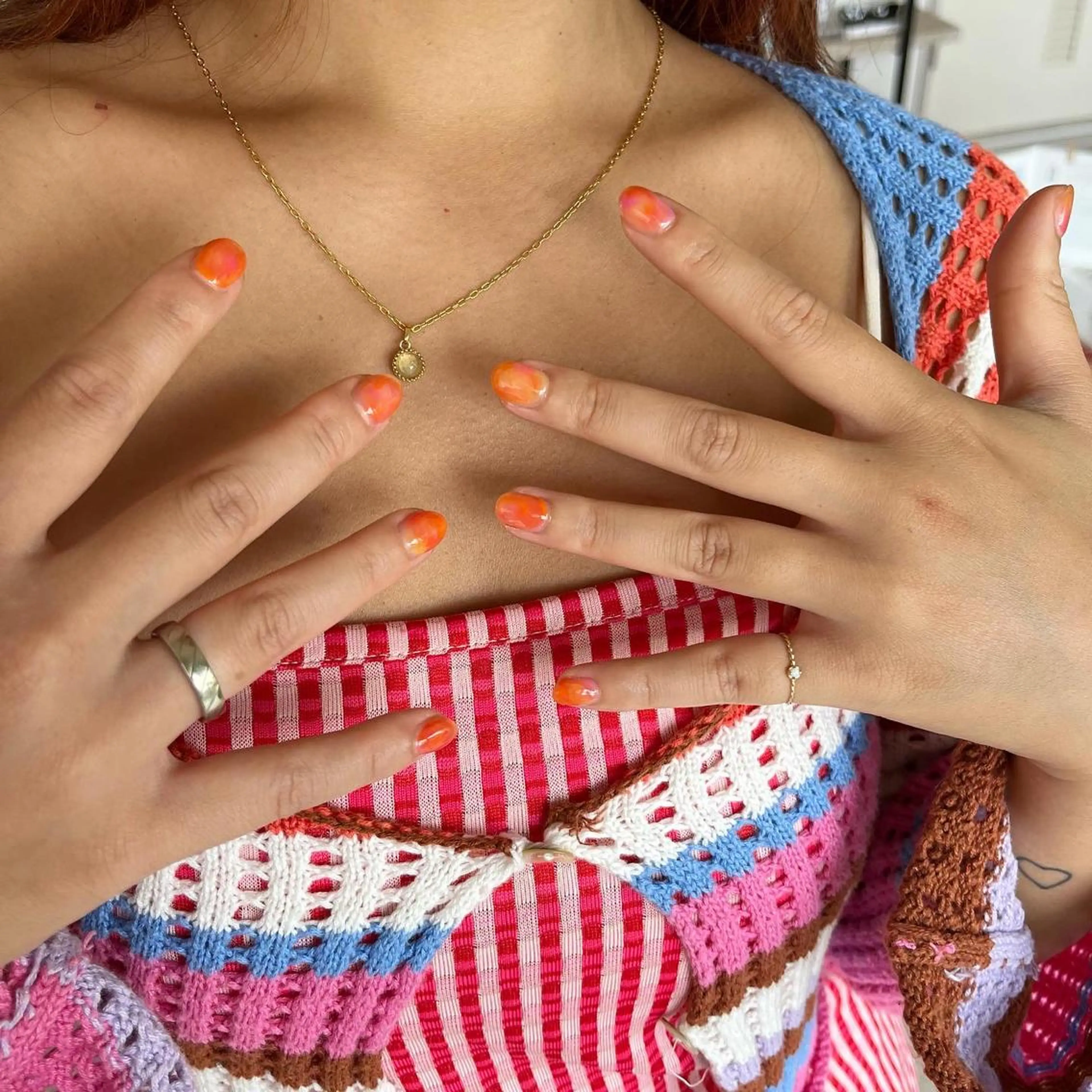 ミディアム ネイル hiroko nailのネイルデザイン