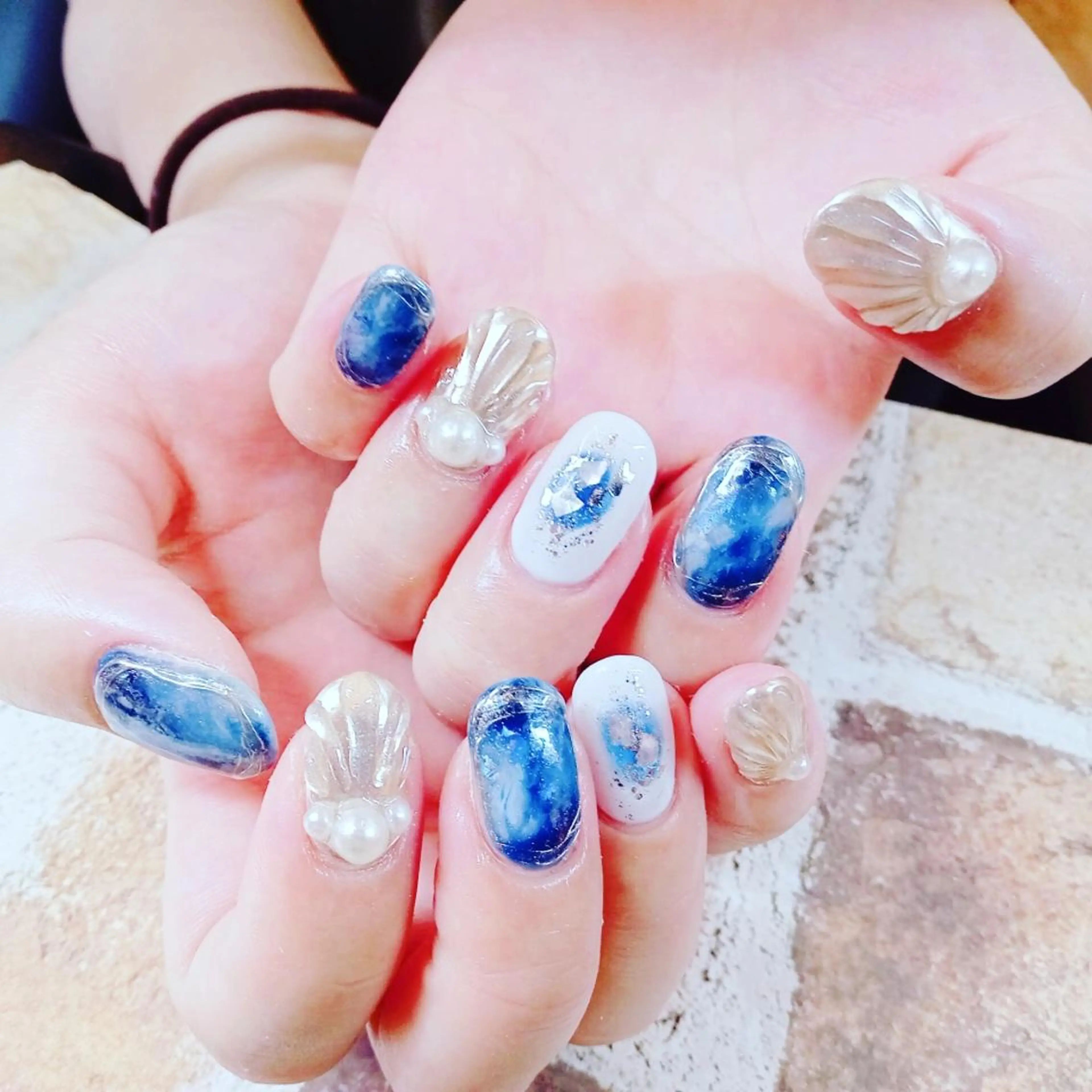 初回【ソフトジェルオフ・ケア込】ハンドやり放題100分　ワンホン、ニュアンス、手書きも！の写真