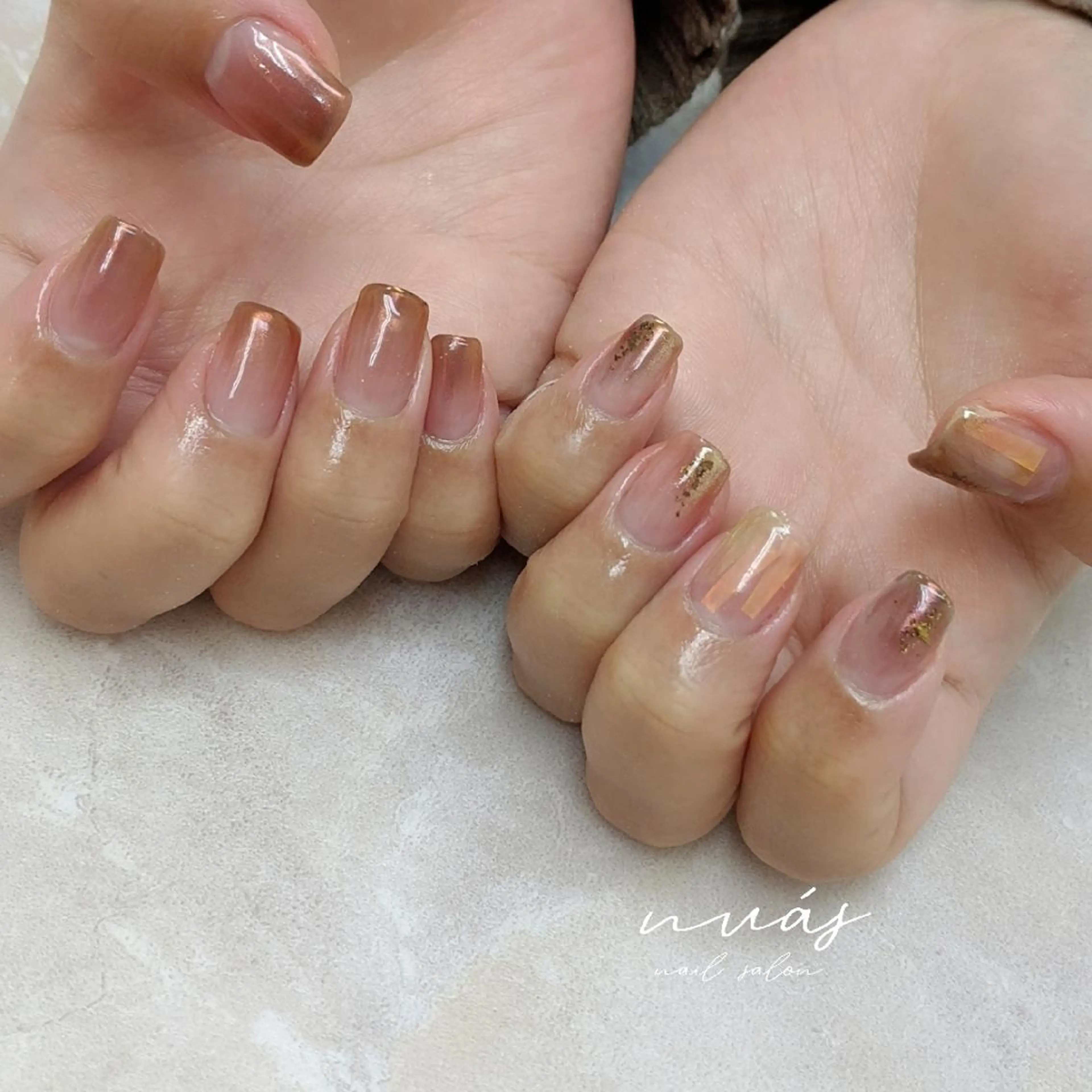 ネイル nuás nail & eyeのネイルデザイン