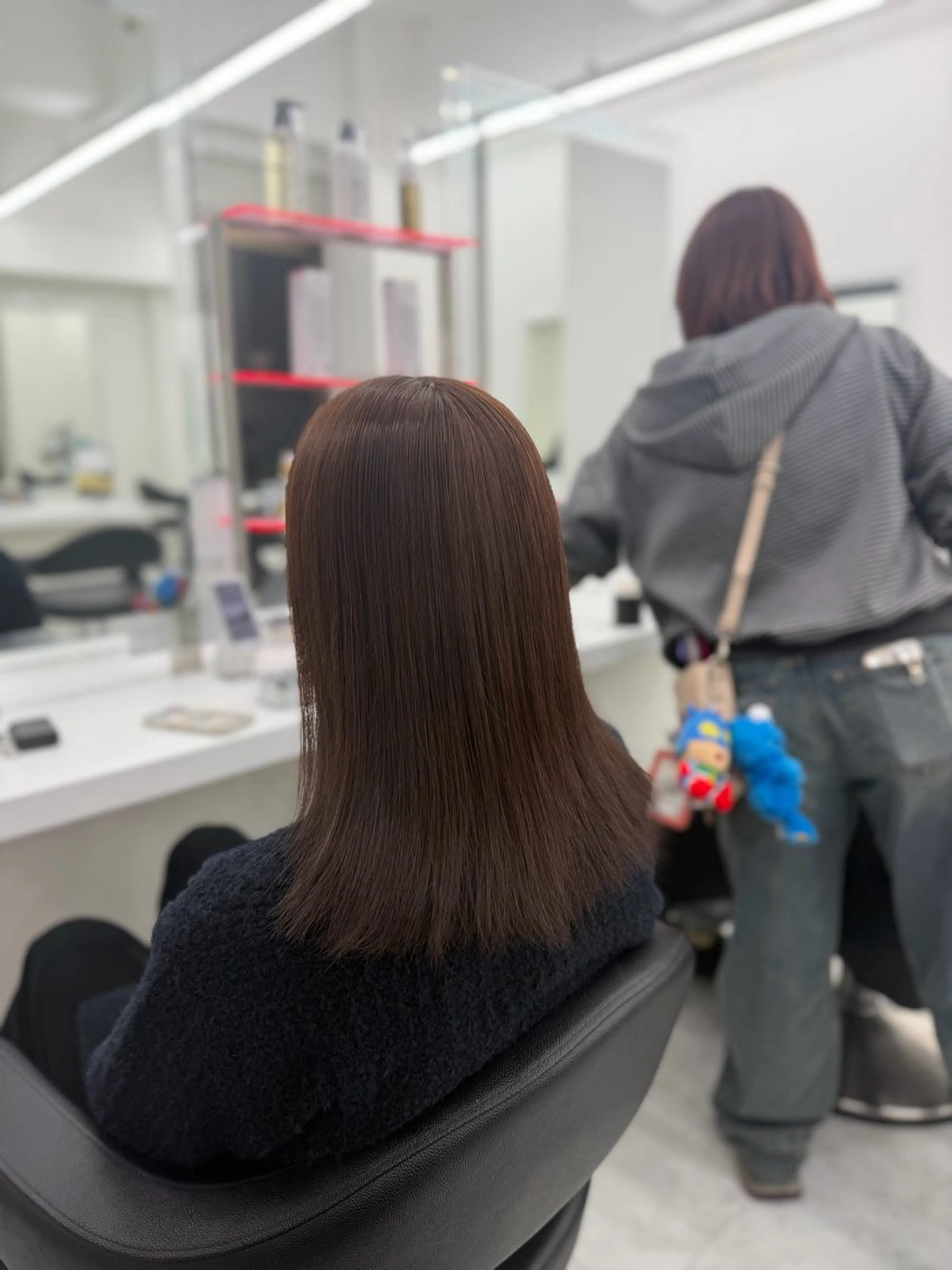 ロング カラー ヘアカラー トリートメント 🤍レイヤー/顔周り /hirari🤍のヘアスタイル