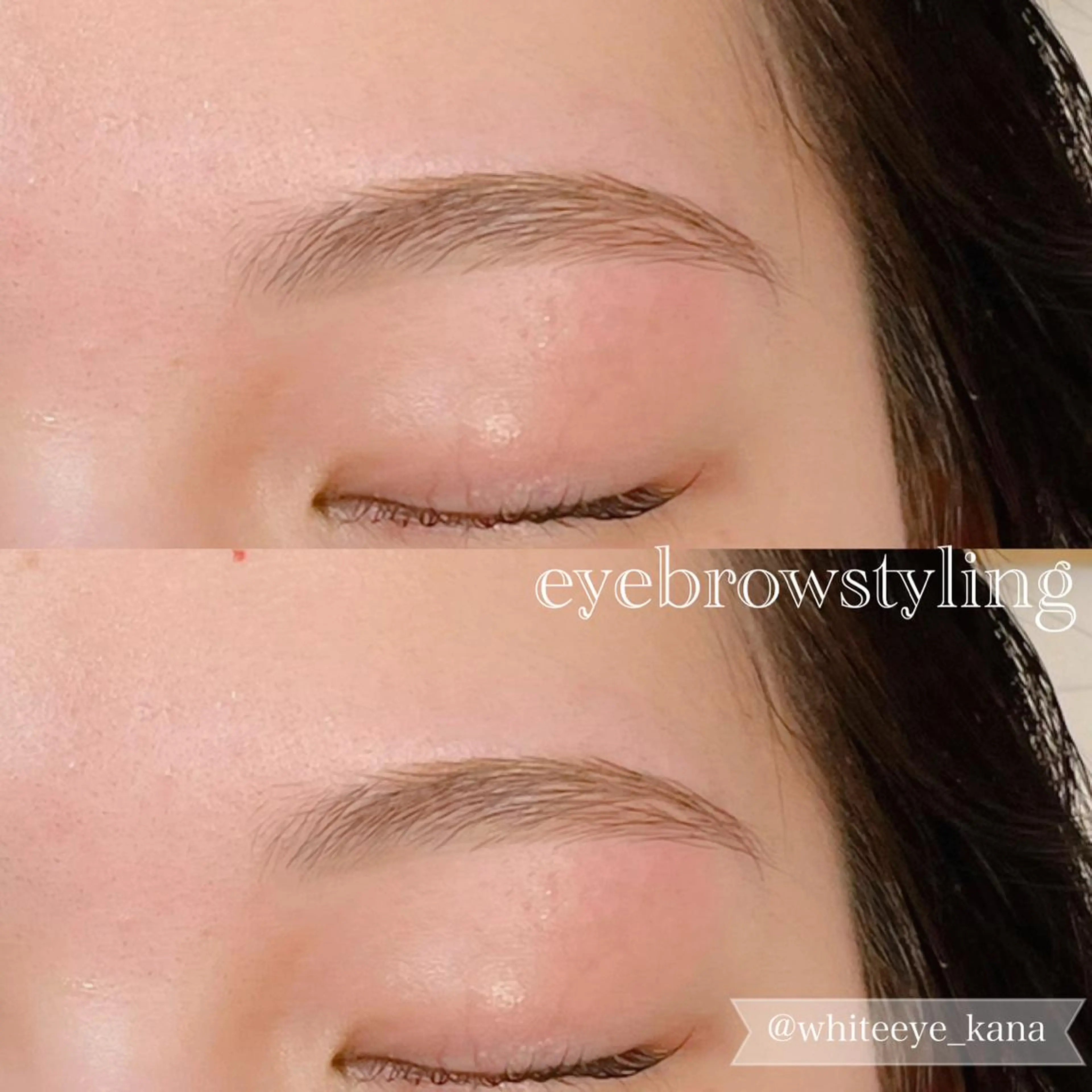 アイブロウ ワックス脱毛 眉カット その他(アイブロウ) WHITEEYE 🤍KANAの眉毛・アイブロウイメージ