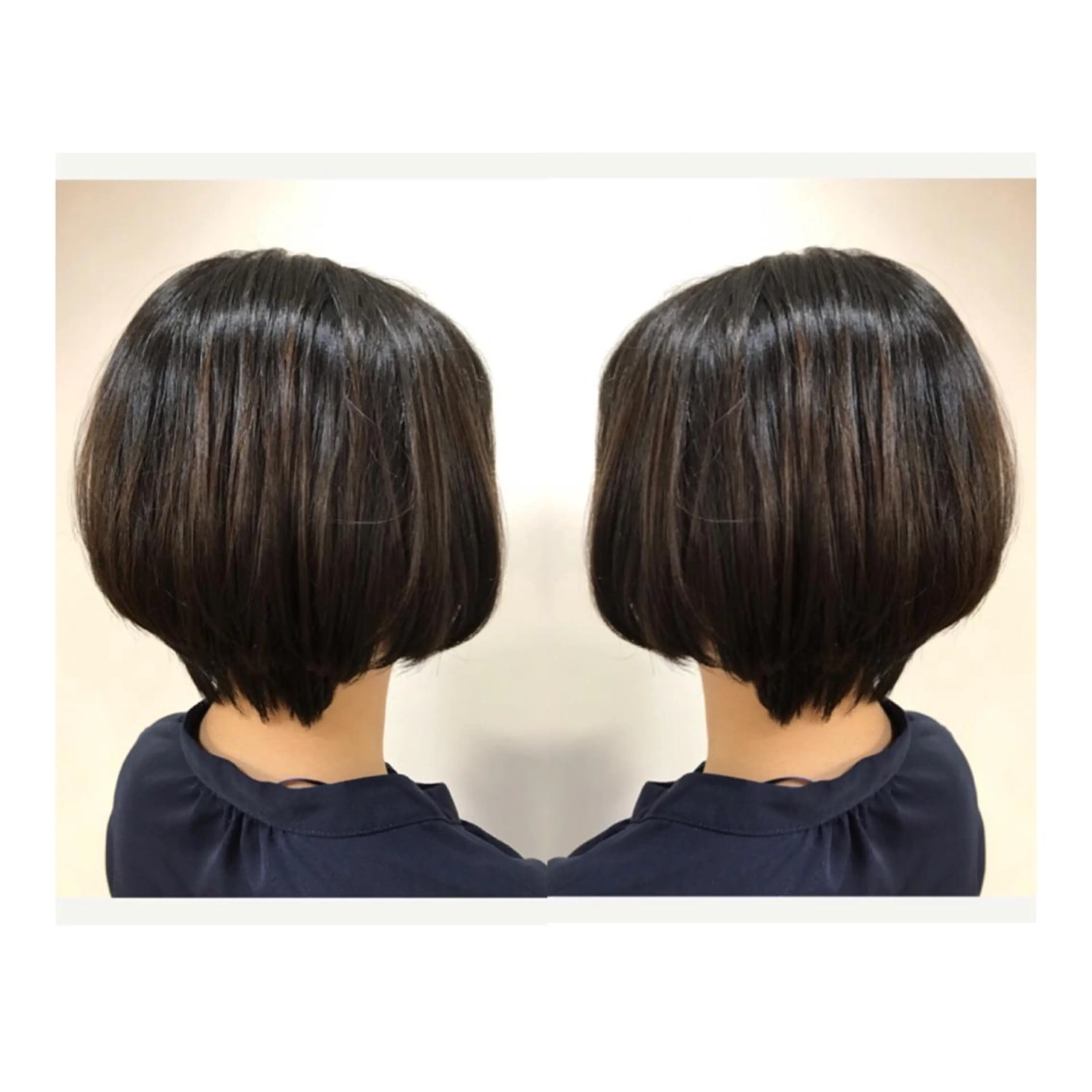 ショート ショートボブ ボブ ショートヘア yui .のヘアスタイル