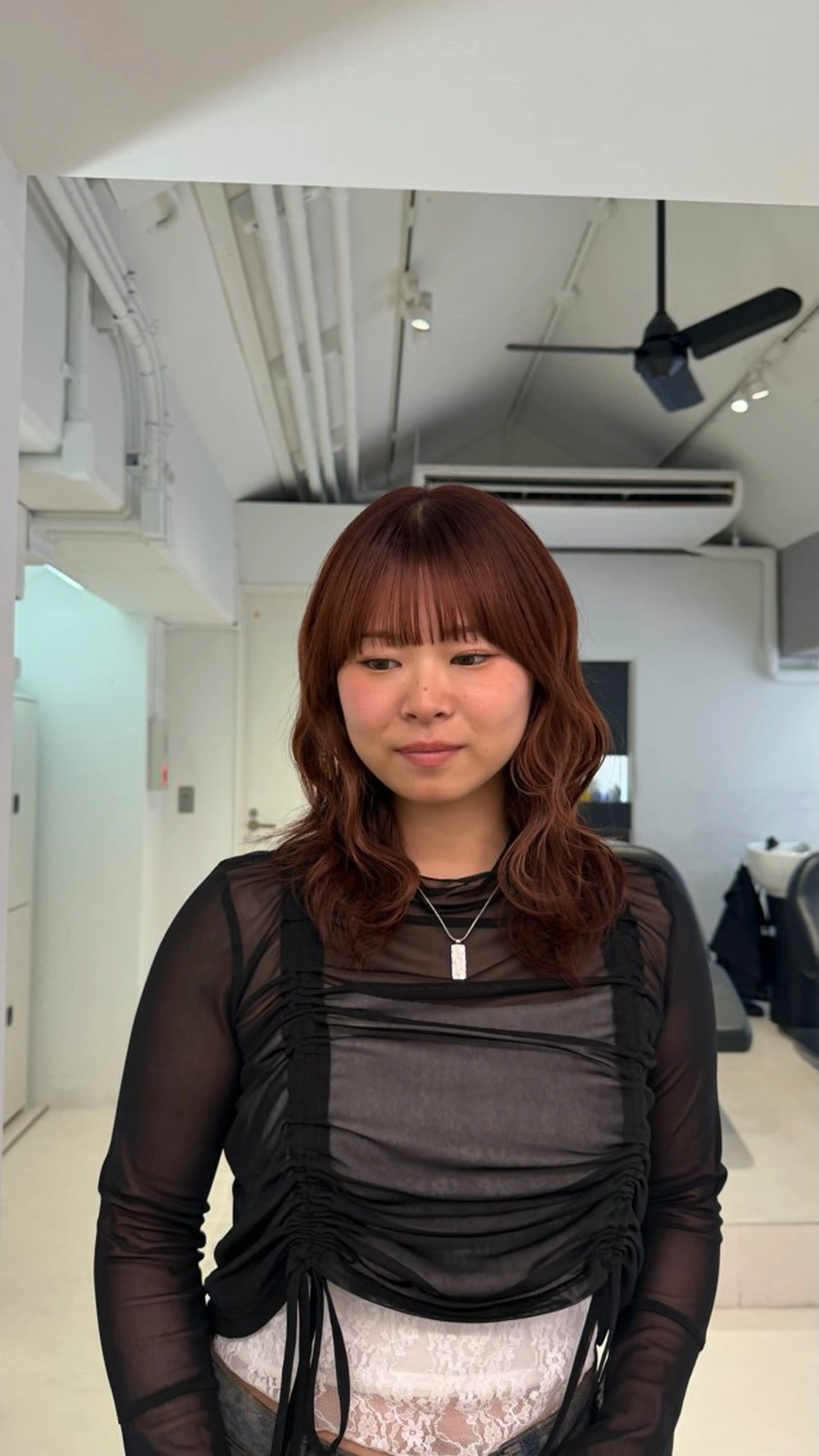 ミディアム カラー カット naturalカラー / Rukaのヘアスタイル