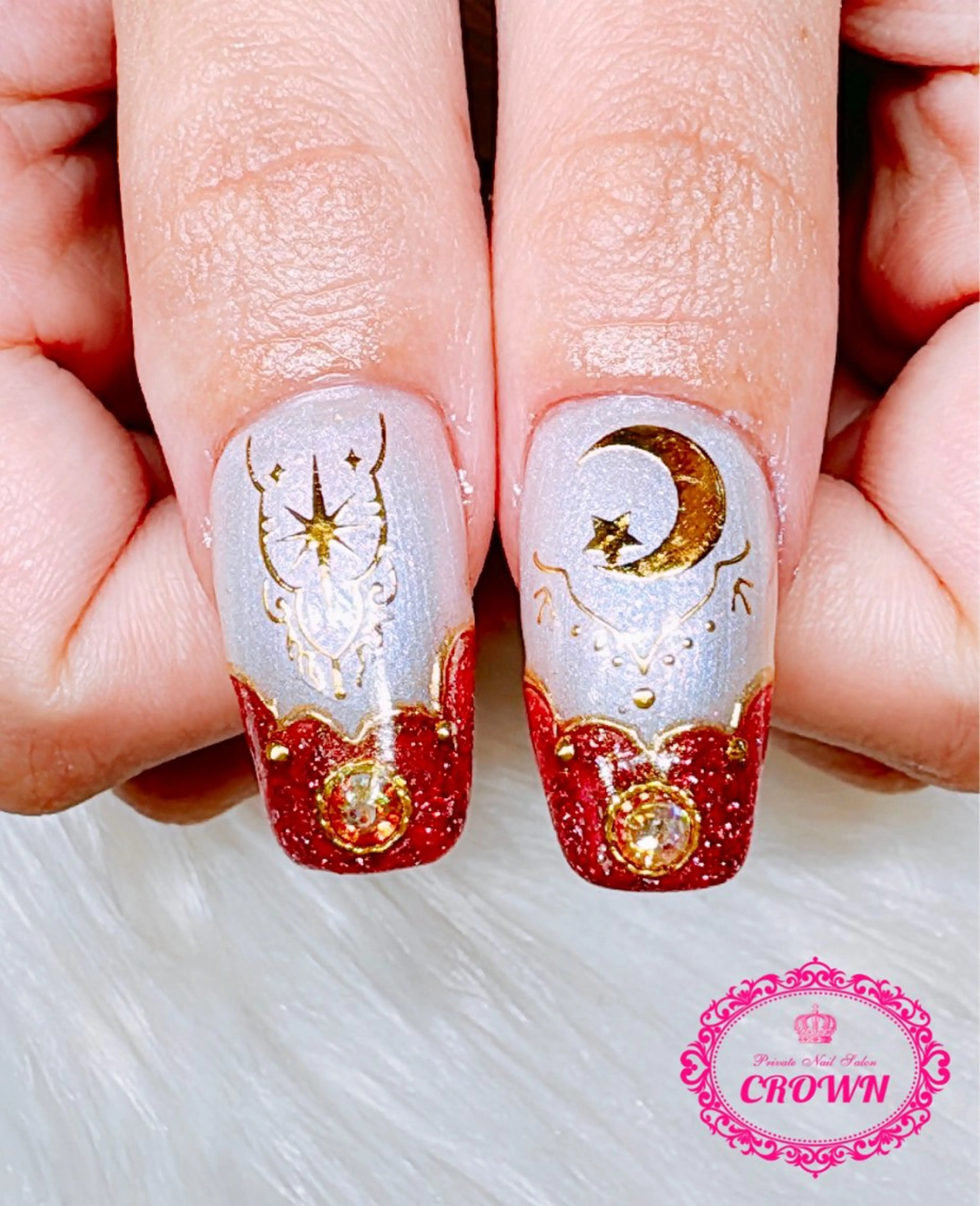 ネイル CROWN プライベートサロンのネイルデザイン