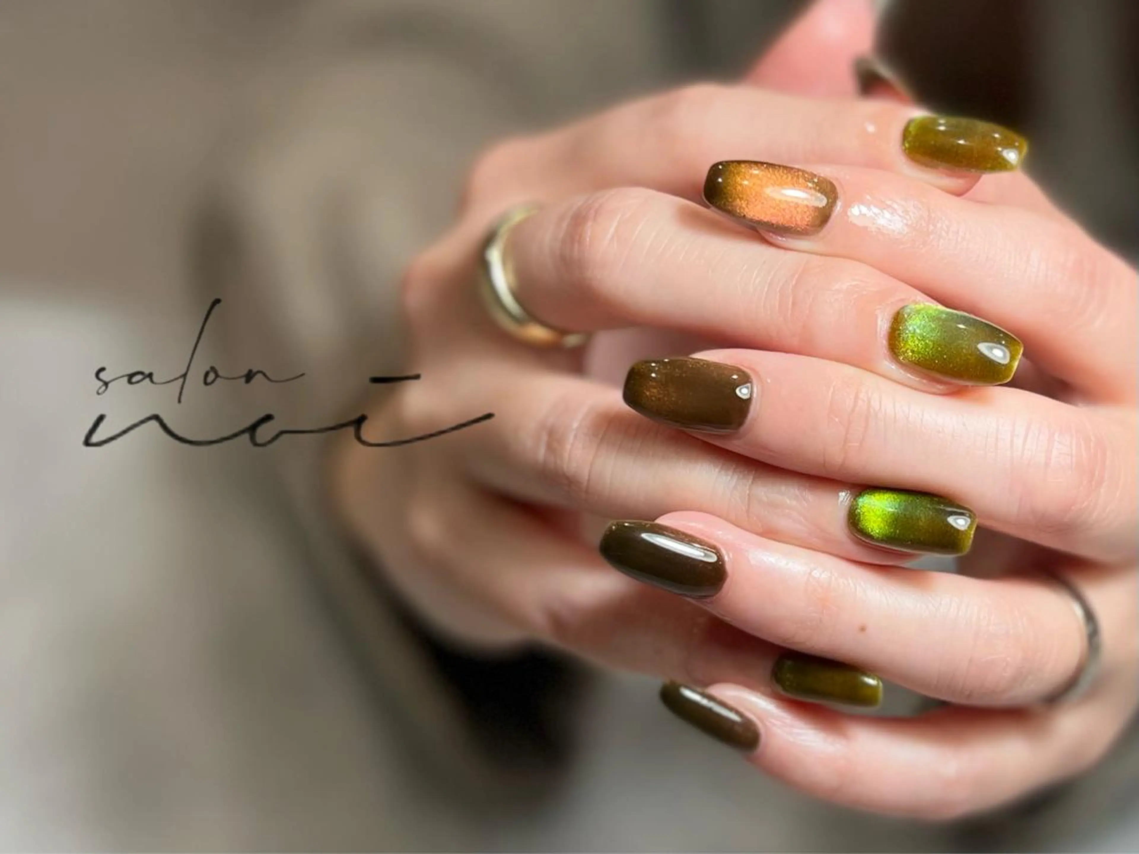 ネイル マグネットネイル salon noi所属・salon noiのネイルデザイン