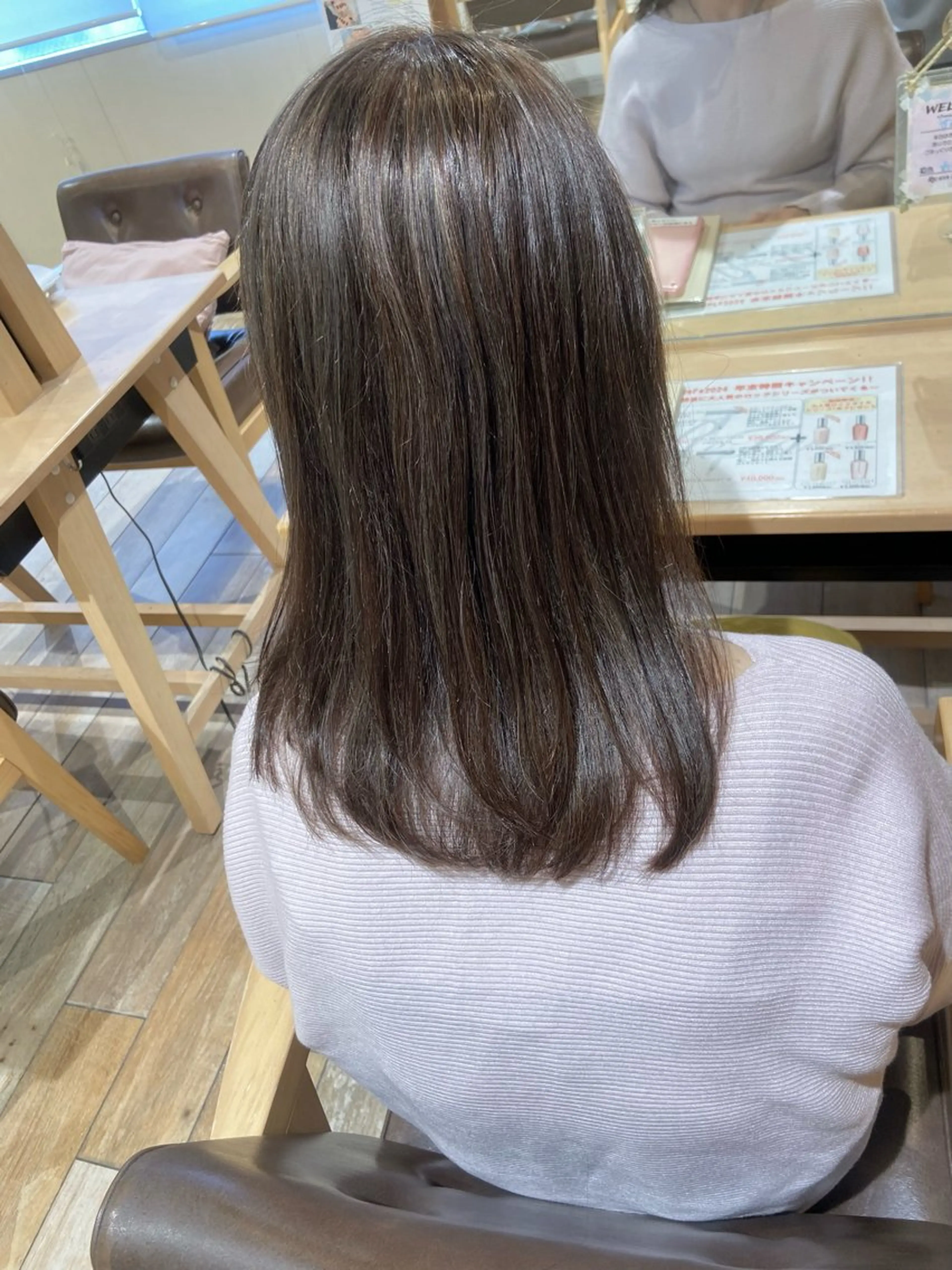 セミロング 🐺ウルフ/レイヤー 似合わせ‎🤍沙羅のヘアスタイル