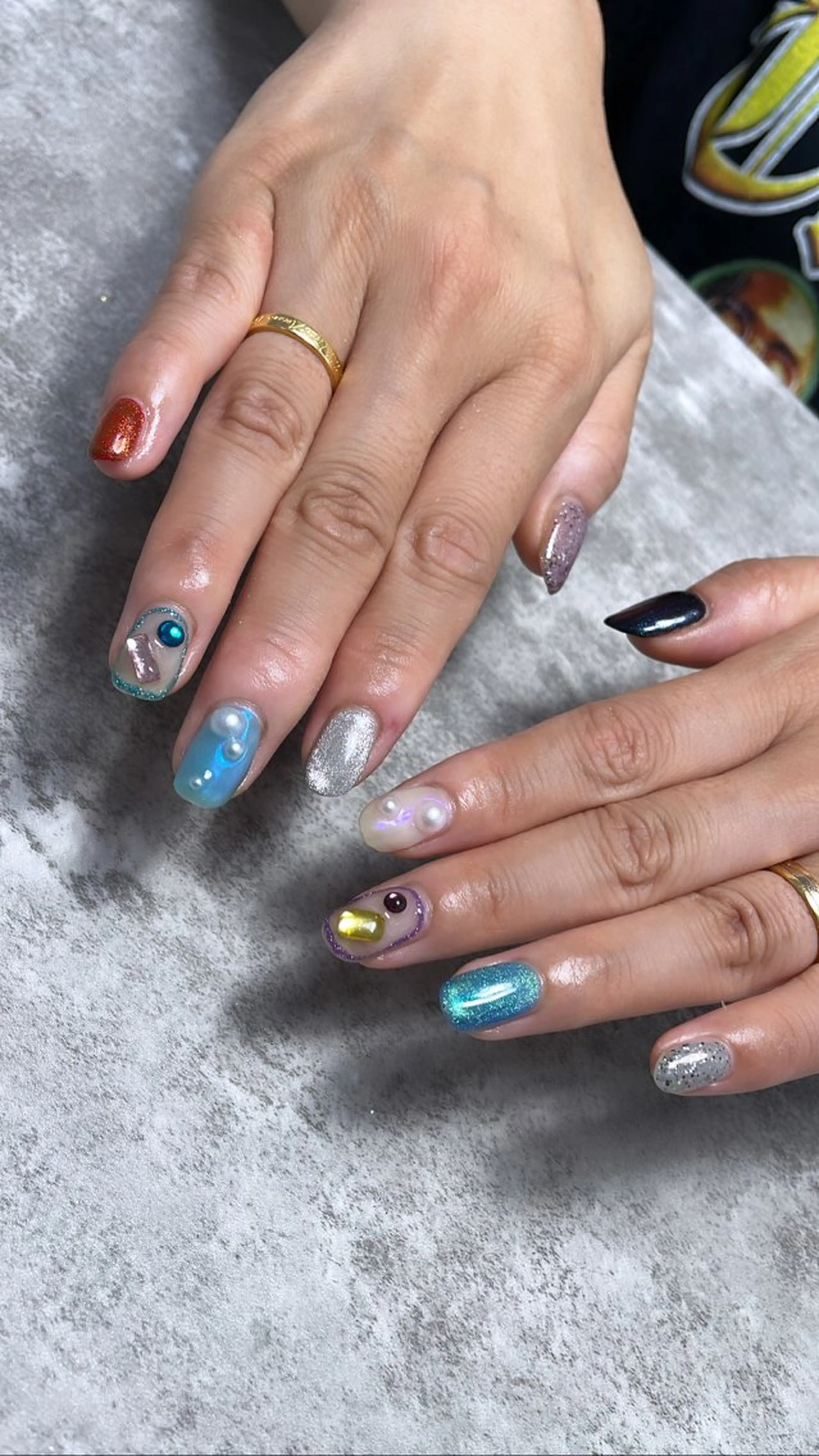 ネイル ハンドネイル shark_nail Aのネイルデザイン