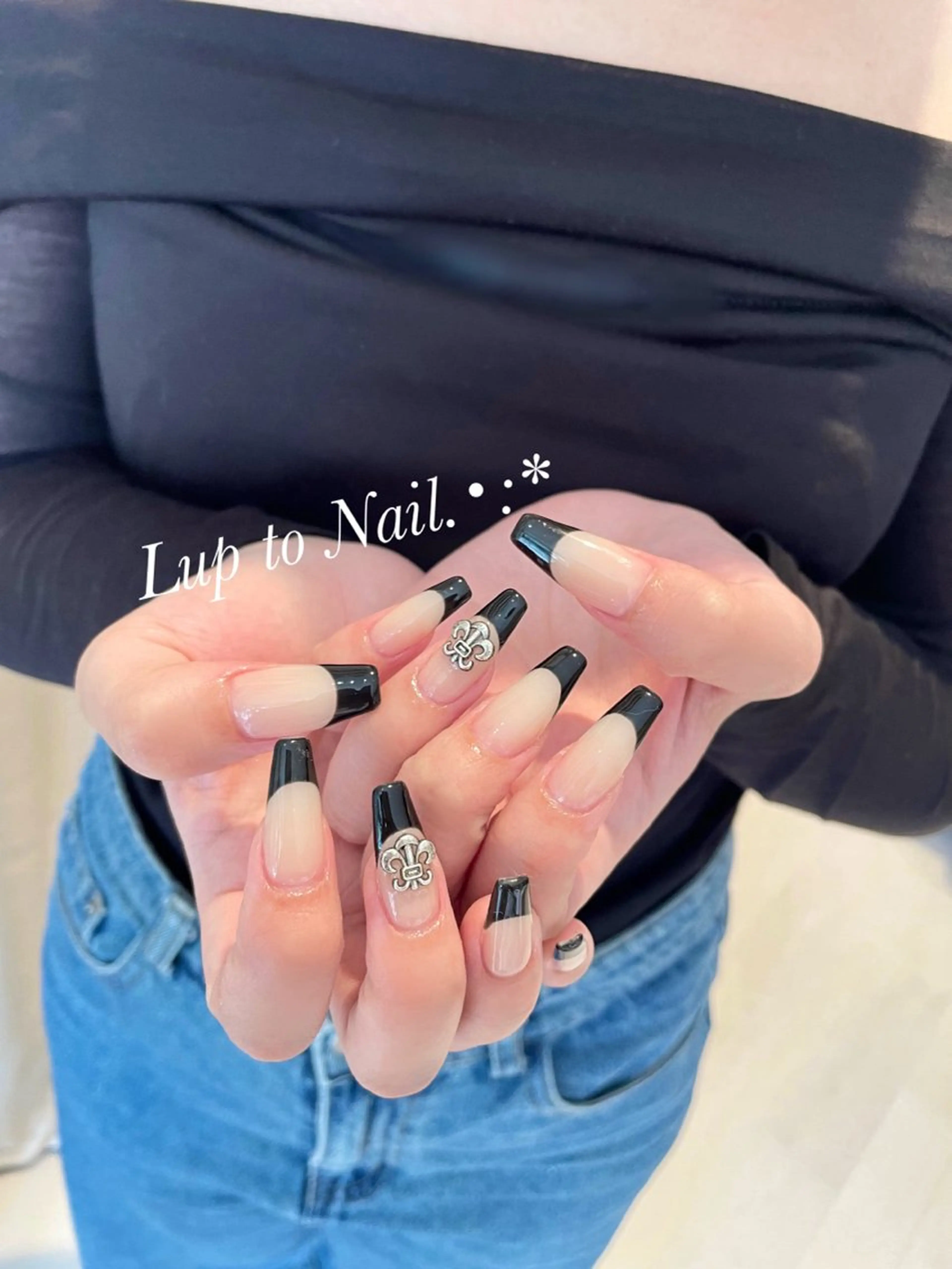 ネイル スカルプネイル 春ネイル Lupto　Nail 【リップトゥネイル】のネイルデザイン