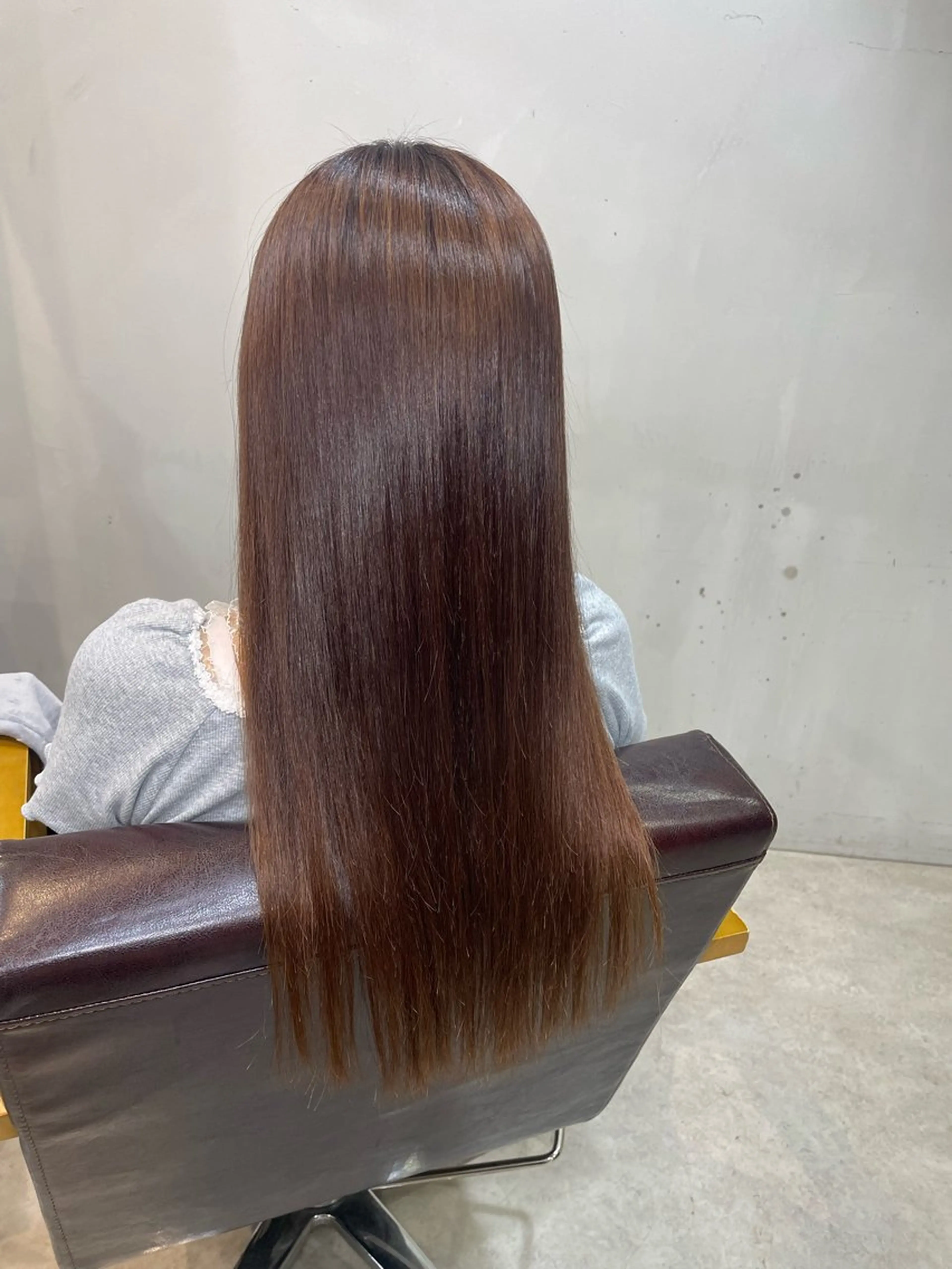 ロング レイヤーカット トリートメント 伊藤 実悠/豊橋/ 髪質改善カラーのヘアスタイル