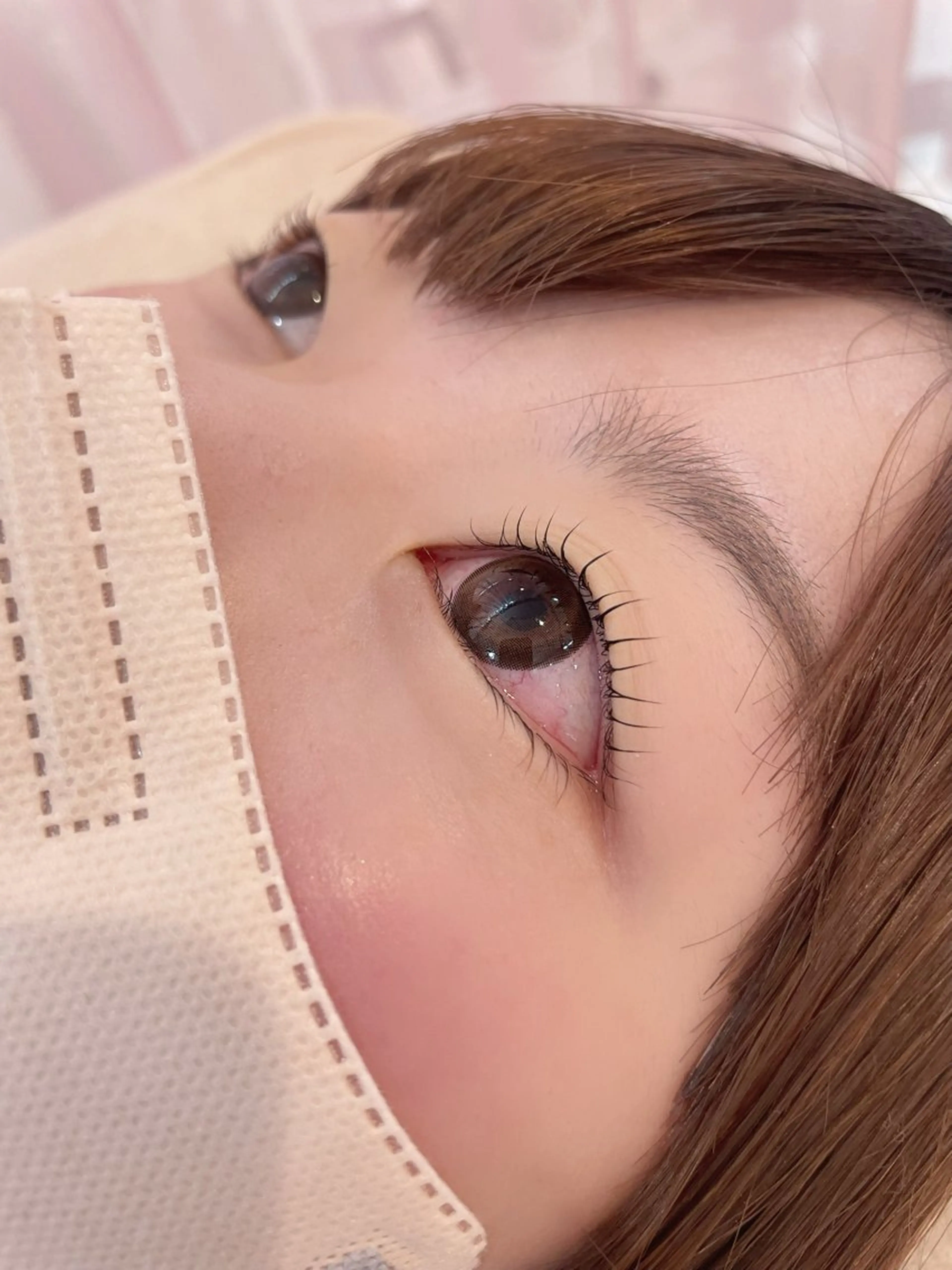 マツエク・マツパ 一重×まつ毛パーマ 高橋 日菜のマツエク・マツパデザイン