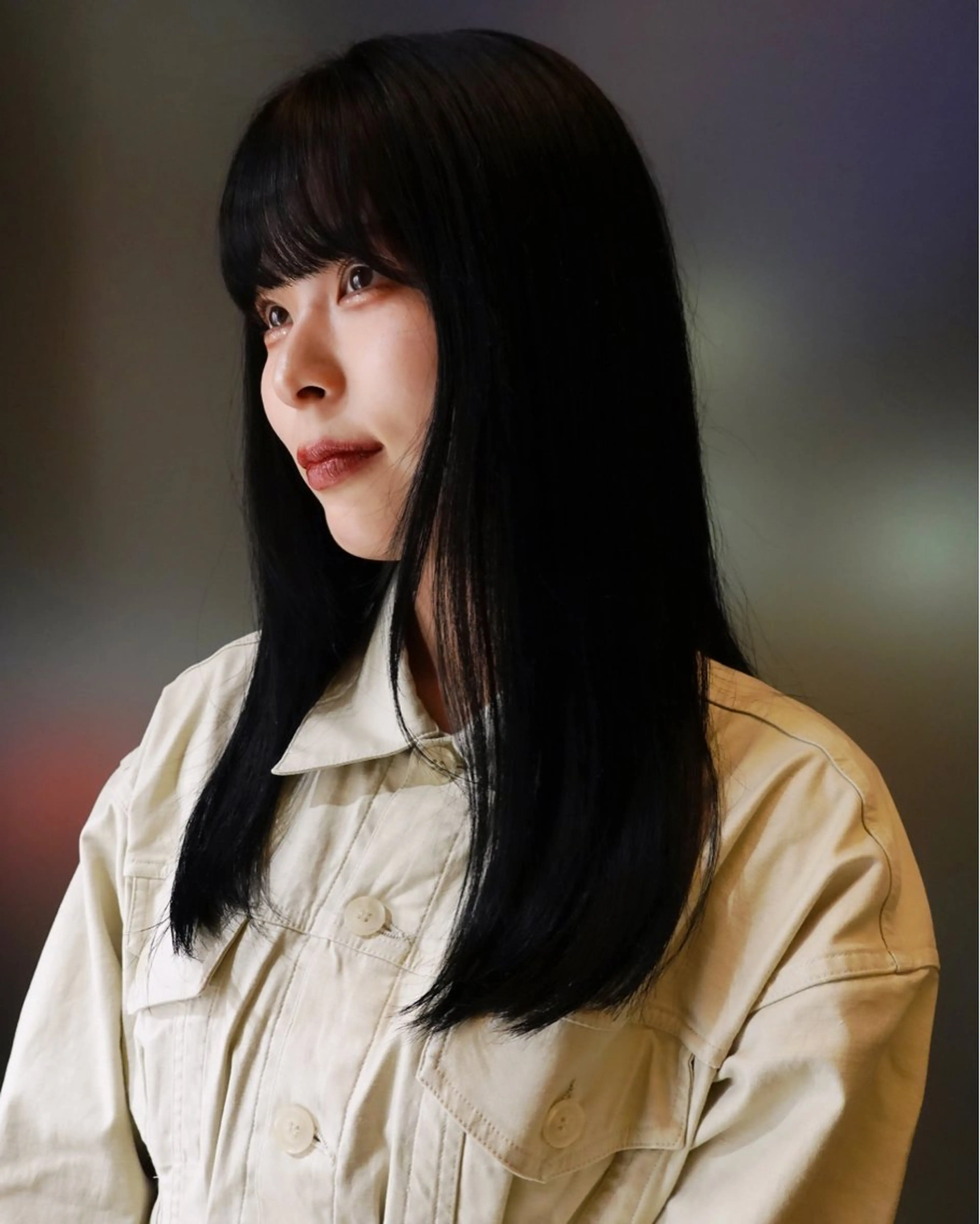 ミディアム ヘアカラー トリートメント 自由が丘 艶髪美容師✨生板🌿のヘアスタイル