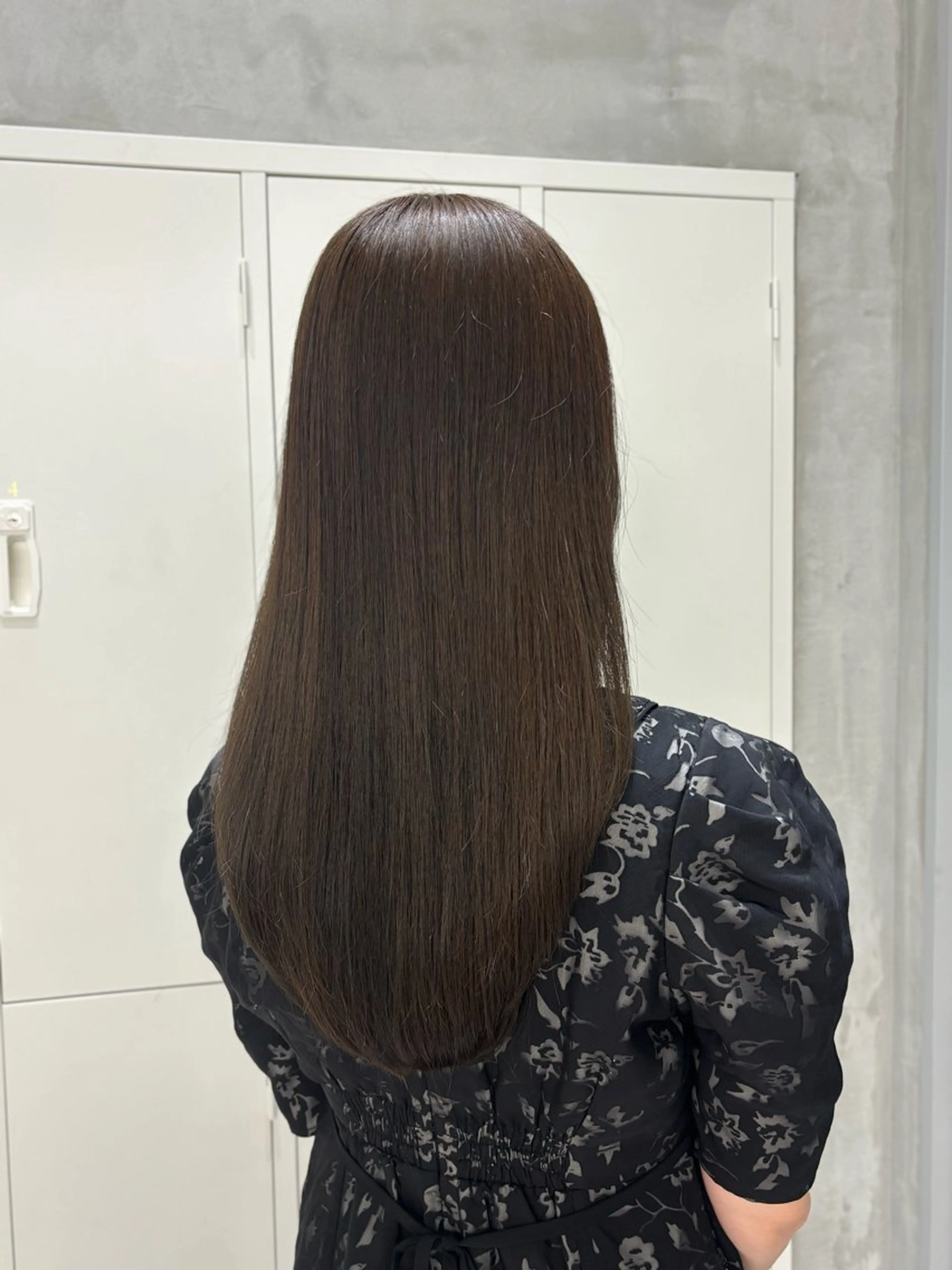 ロング カット ヘアカラー トリートメント 西山奈那 🎀【zina新宿】のヘアスタイル