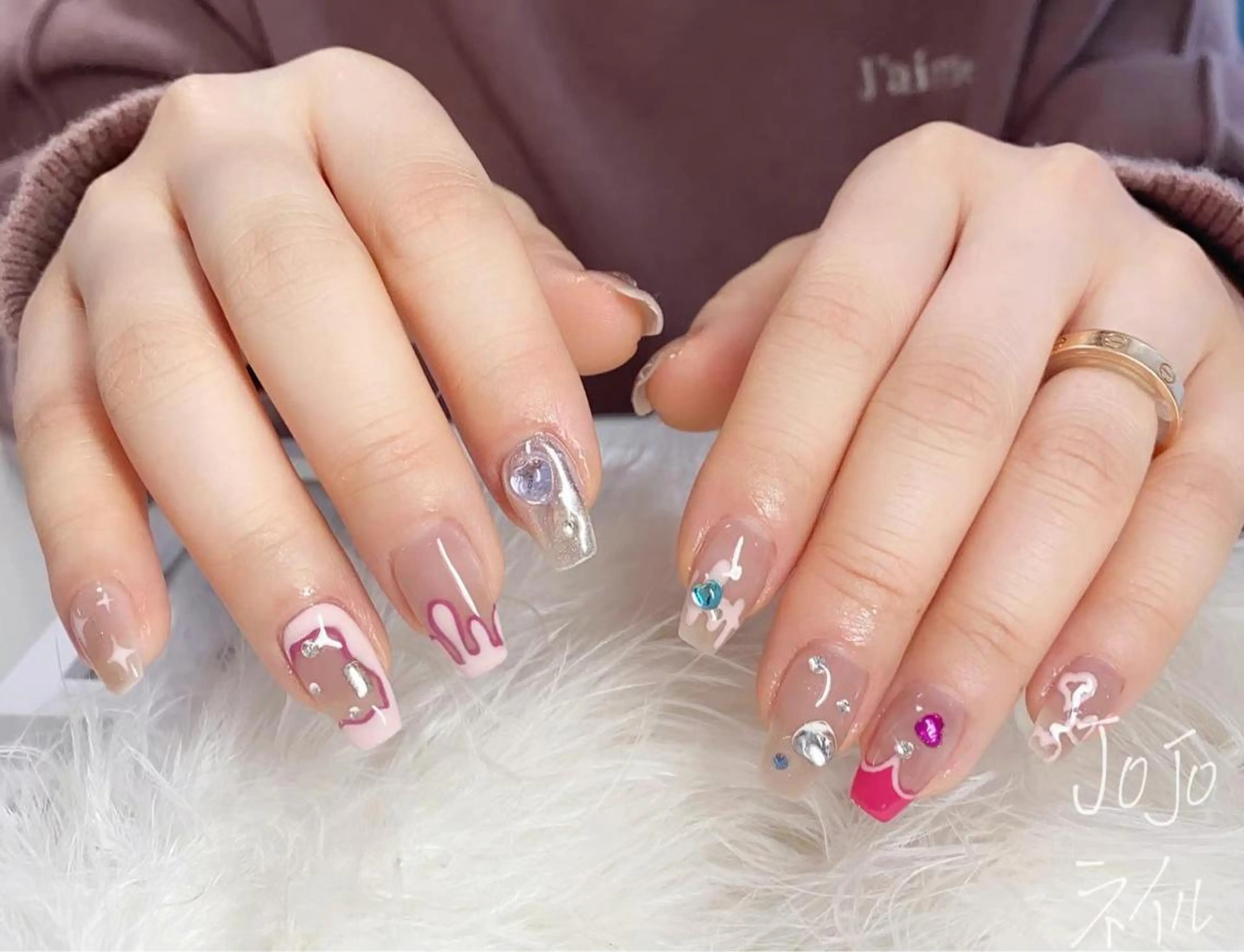 ネイル JOJO ネイル あかねのネイルデザイン
