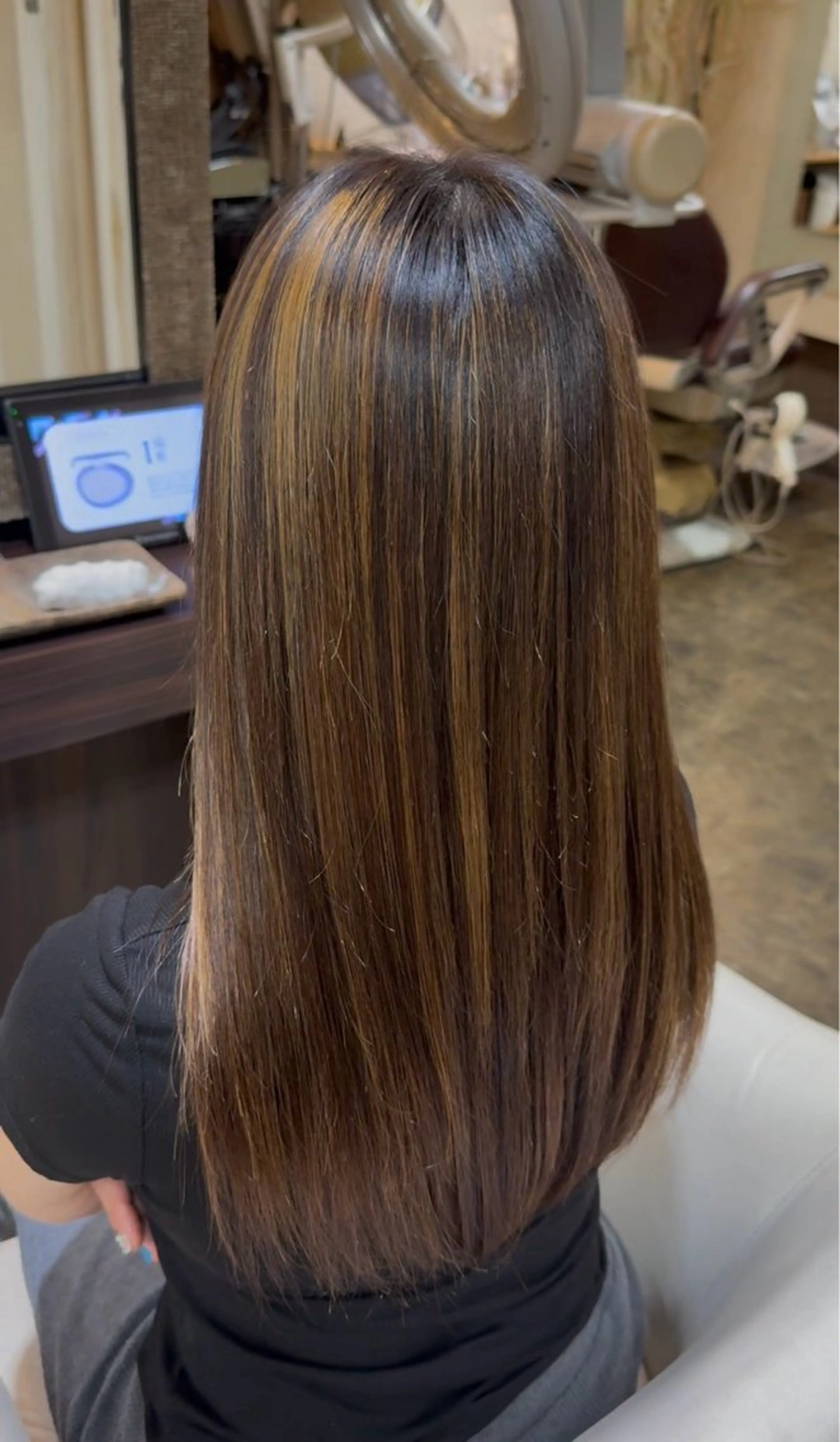 ロング 馬場 こなみのヘアスタイル
