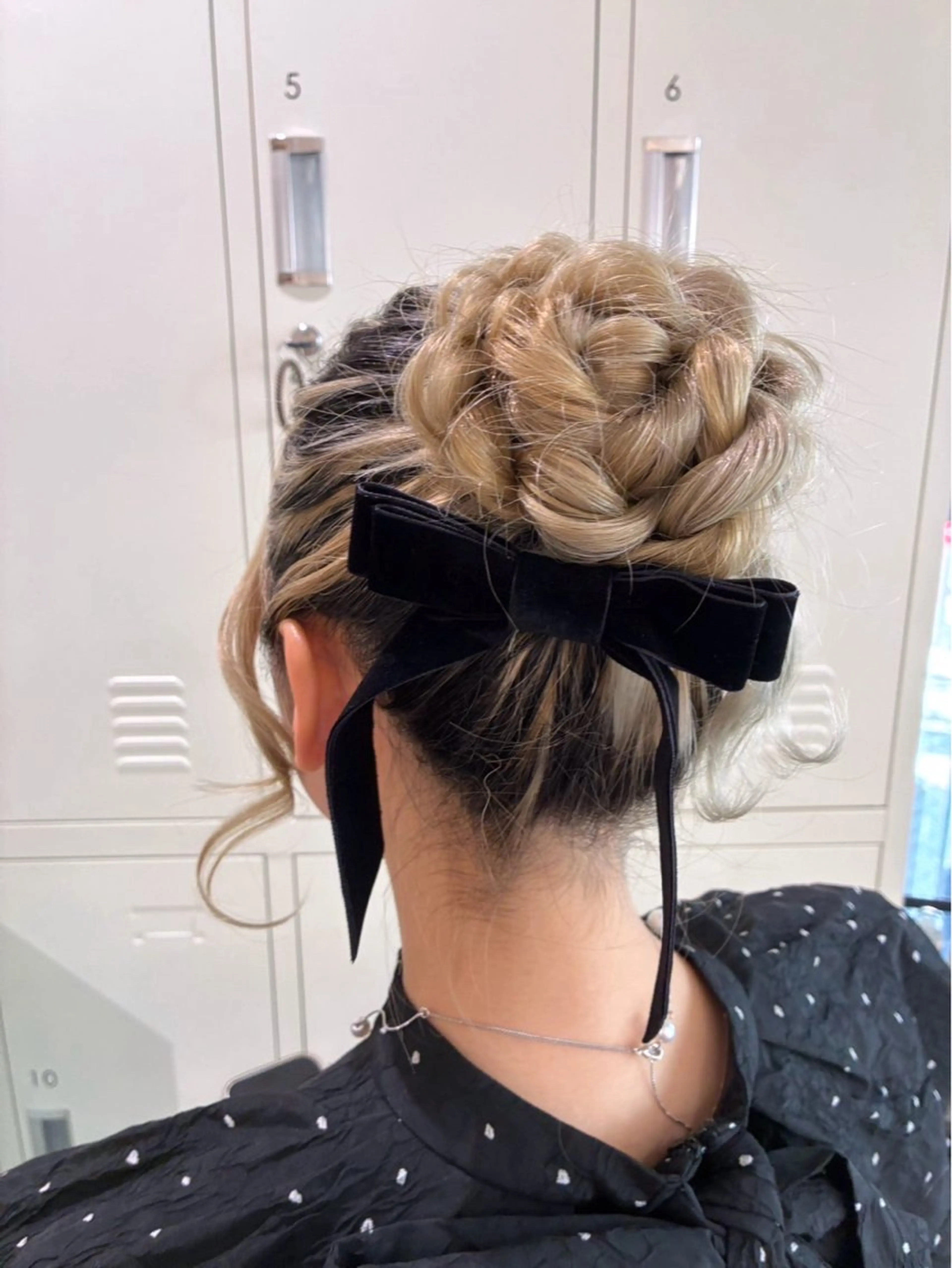 ロング ヘアアレンジ 堀内 都姫のヘアスタイル