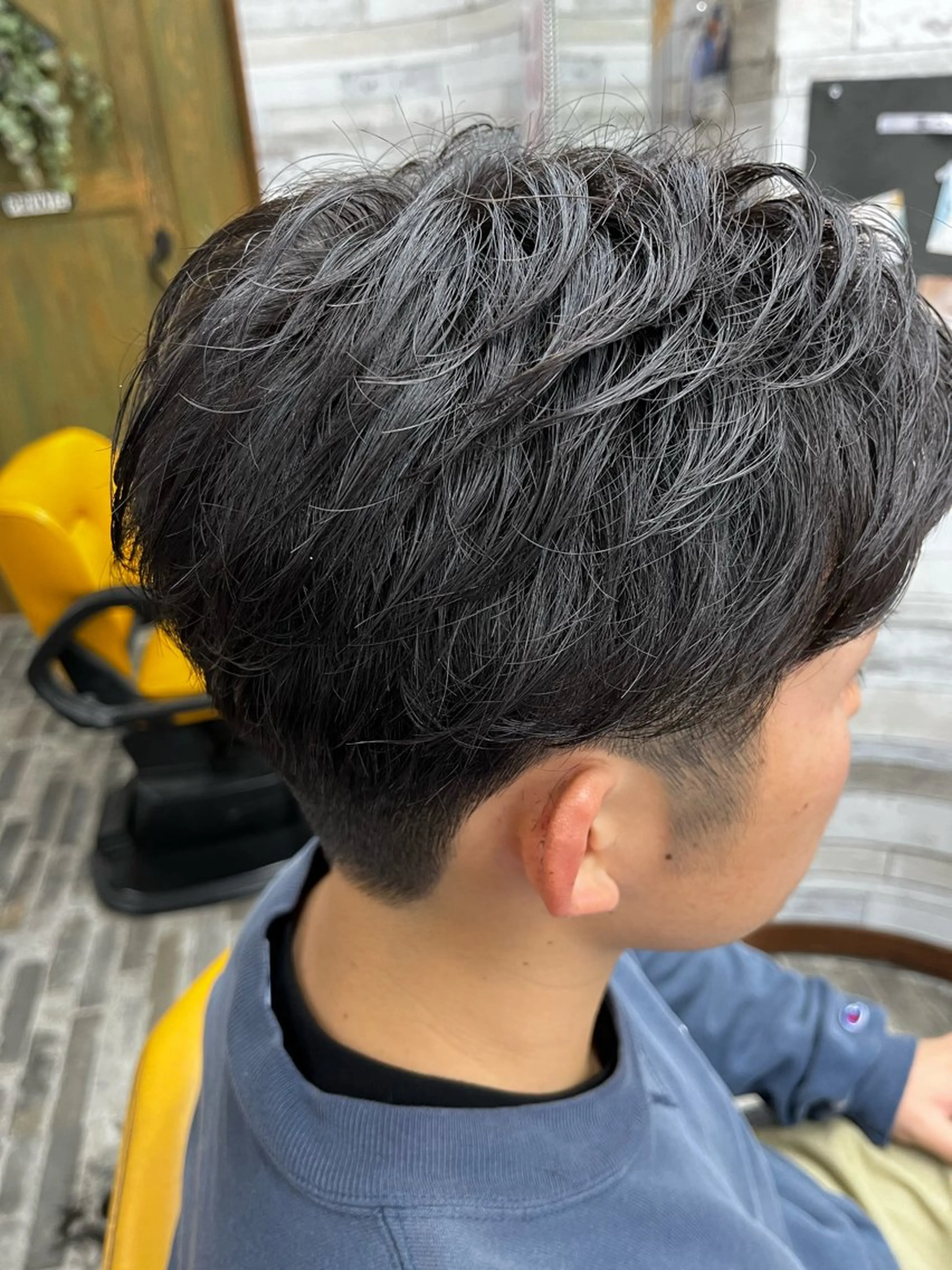 パーマ メンズ ビジネス メンズパーマ カット パーマ 大坪 拓斗のヘアスタイル