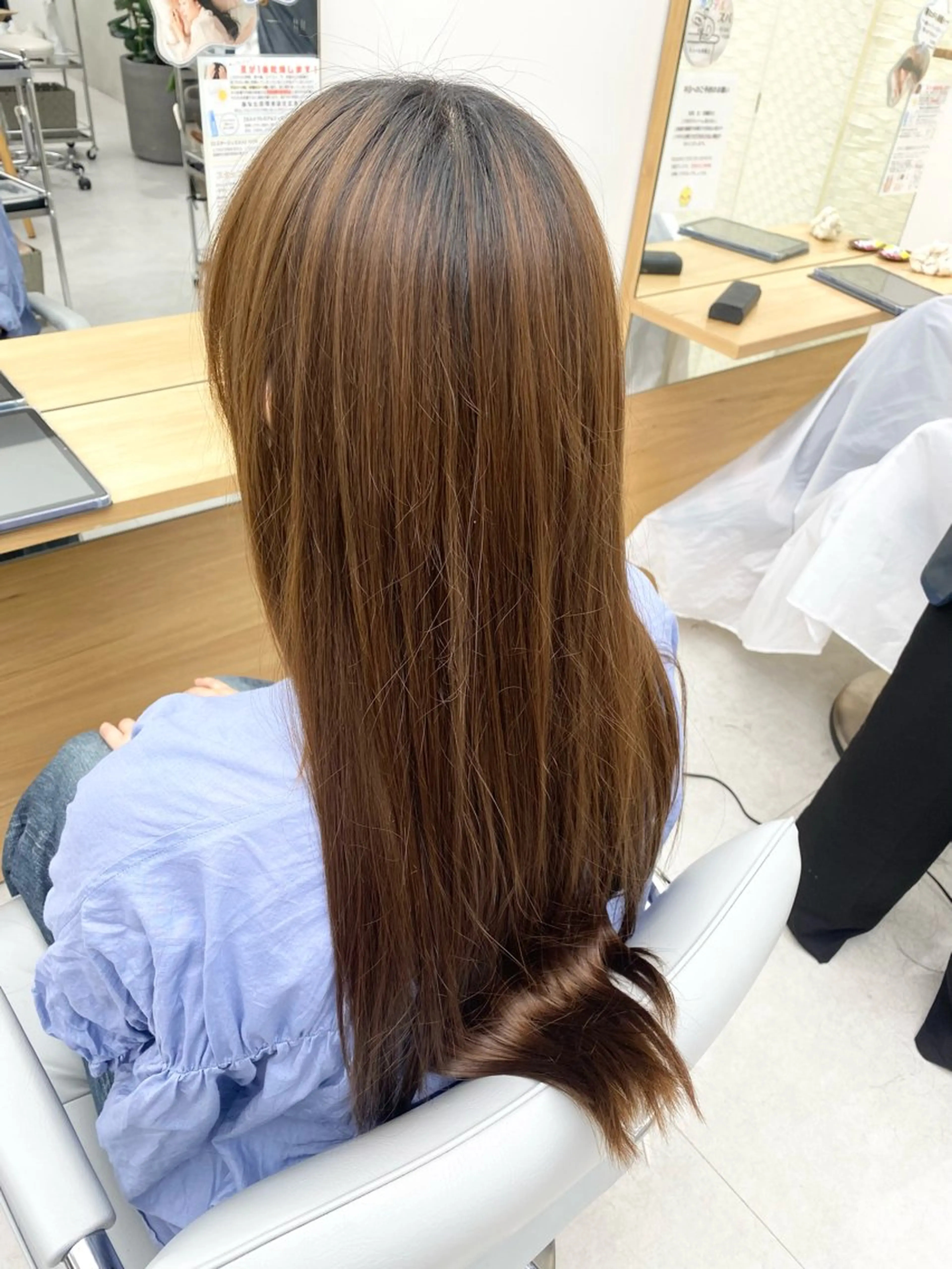 ロング カット ヘアカラー トリートメント ✨美髪を目指してる方 ✨帆斗✨のヘアスタイル