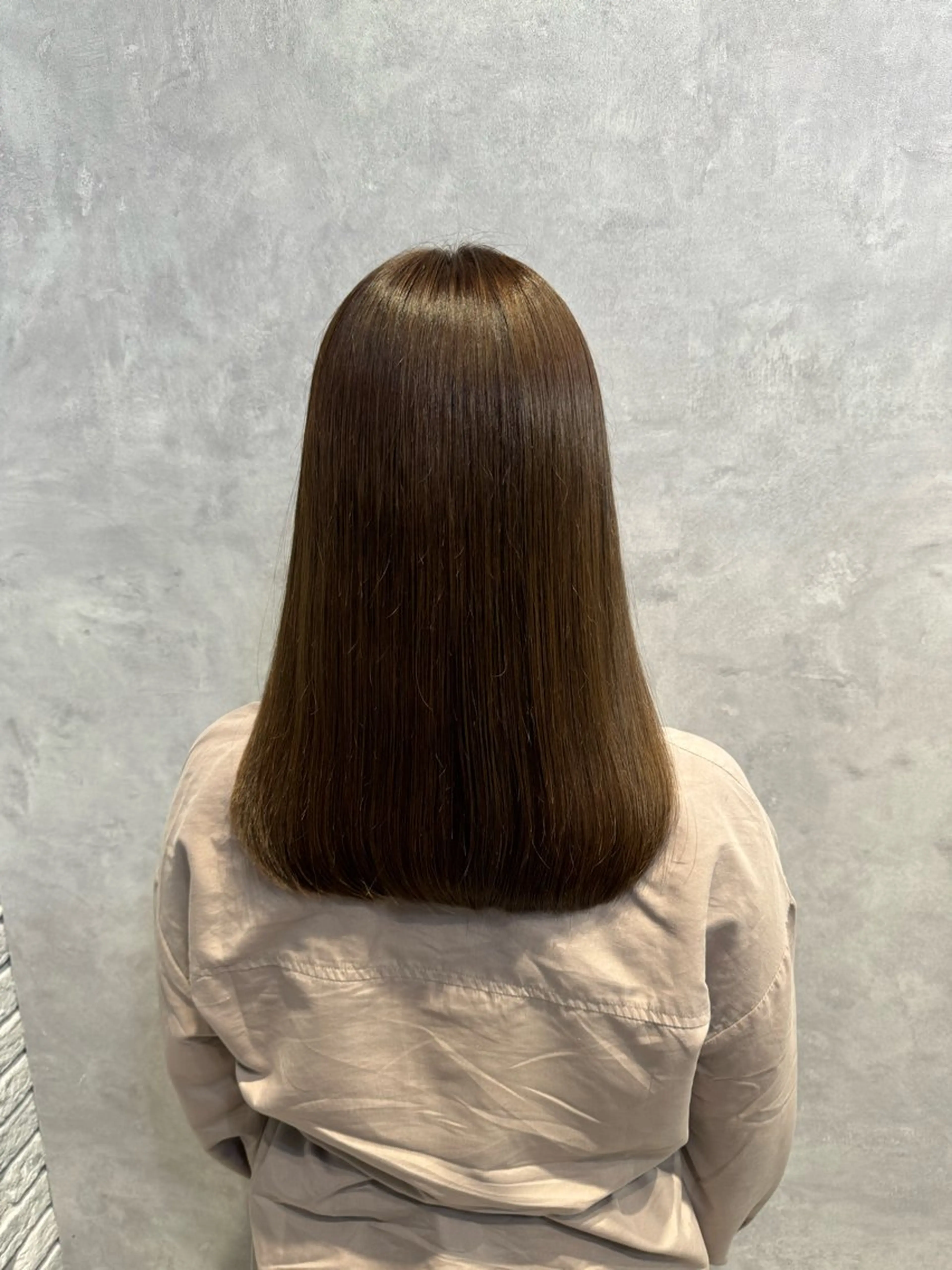 ミディアム トリートメント sayaka 池袋店/カットモデルのヘアスタイル