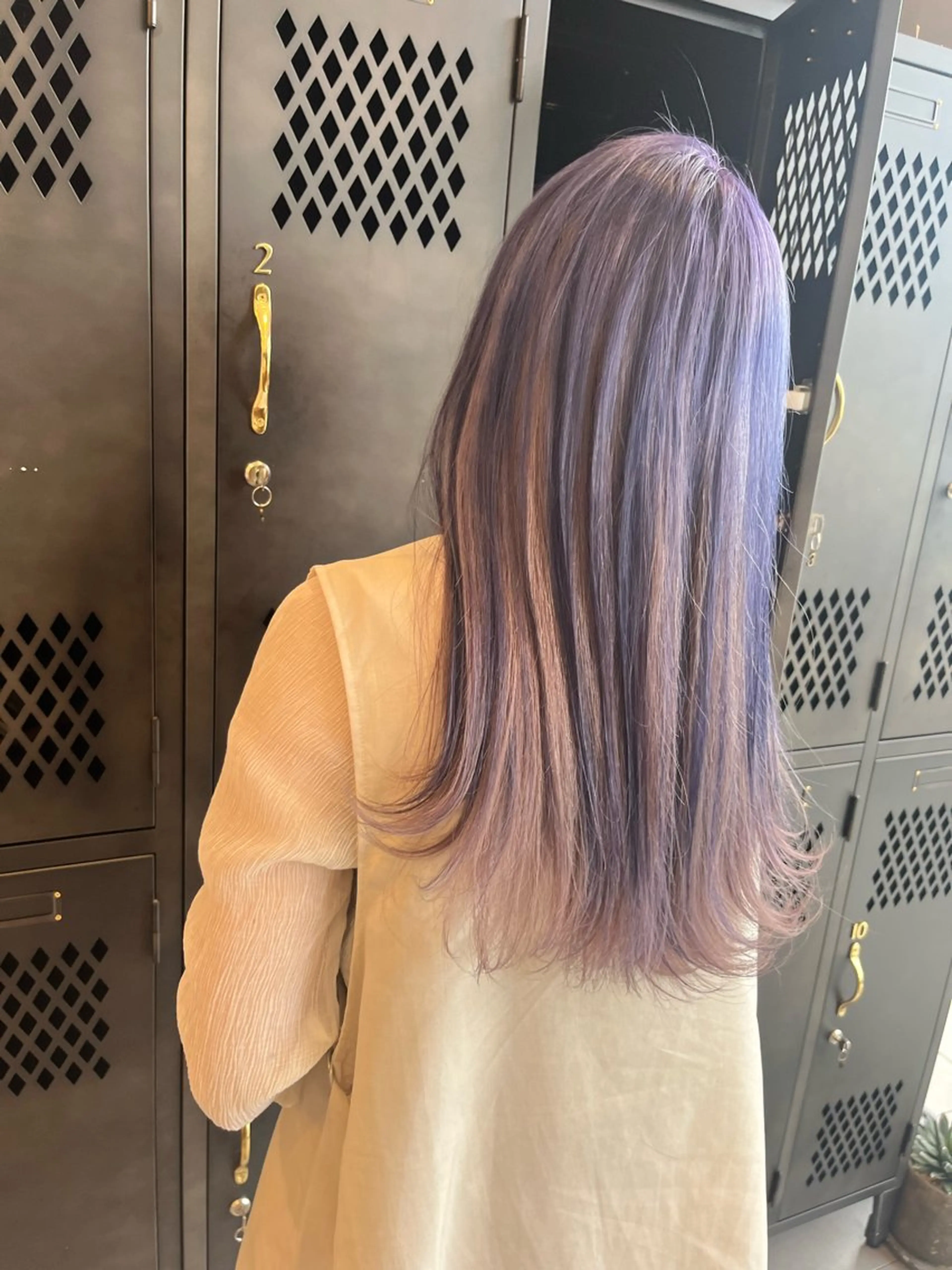 カラー 心美/ブリーチなし 透明感カラーのヘアスタイル