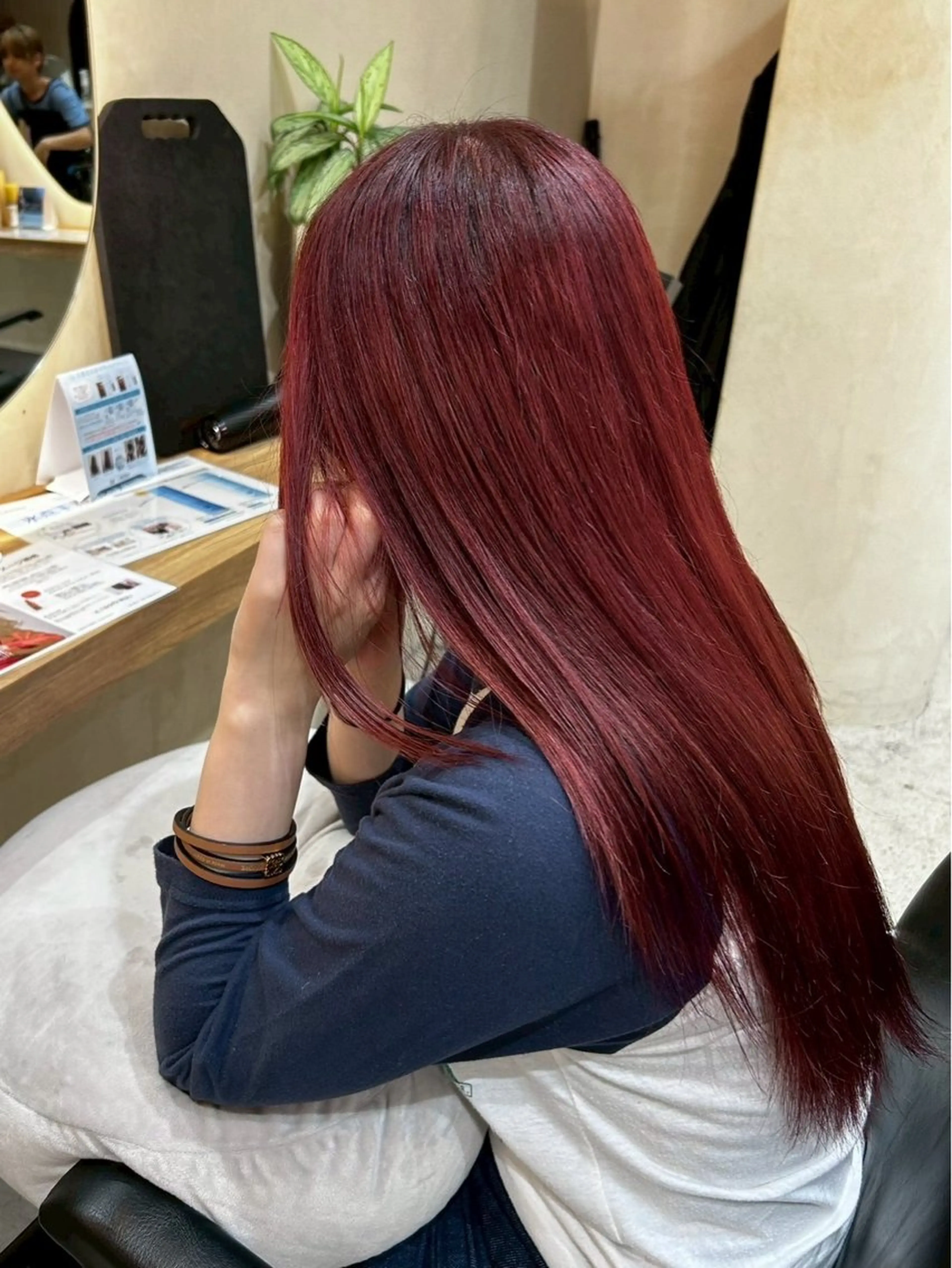 カラー ヘアカラー ハイトーンベージュ カラー/さら🎀のヘアスタイル