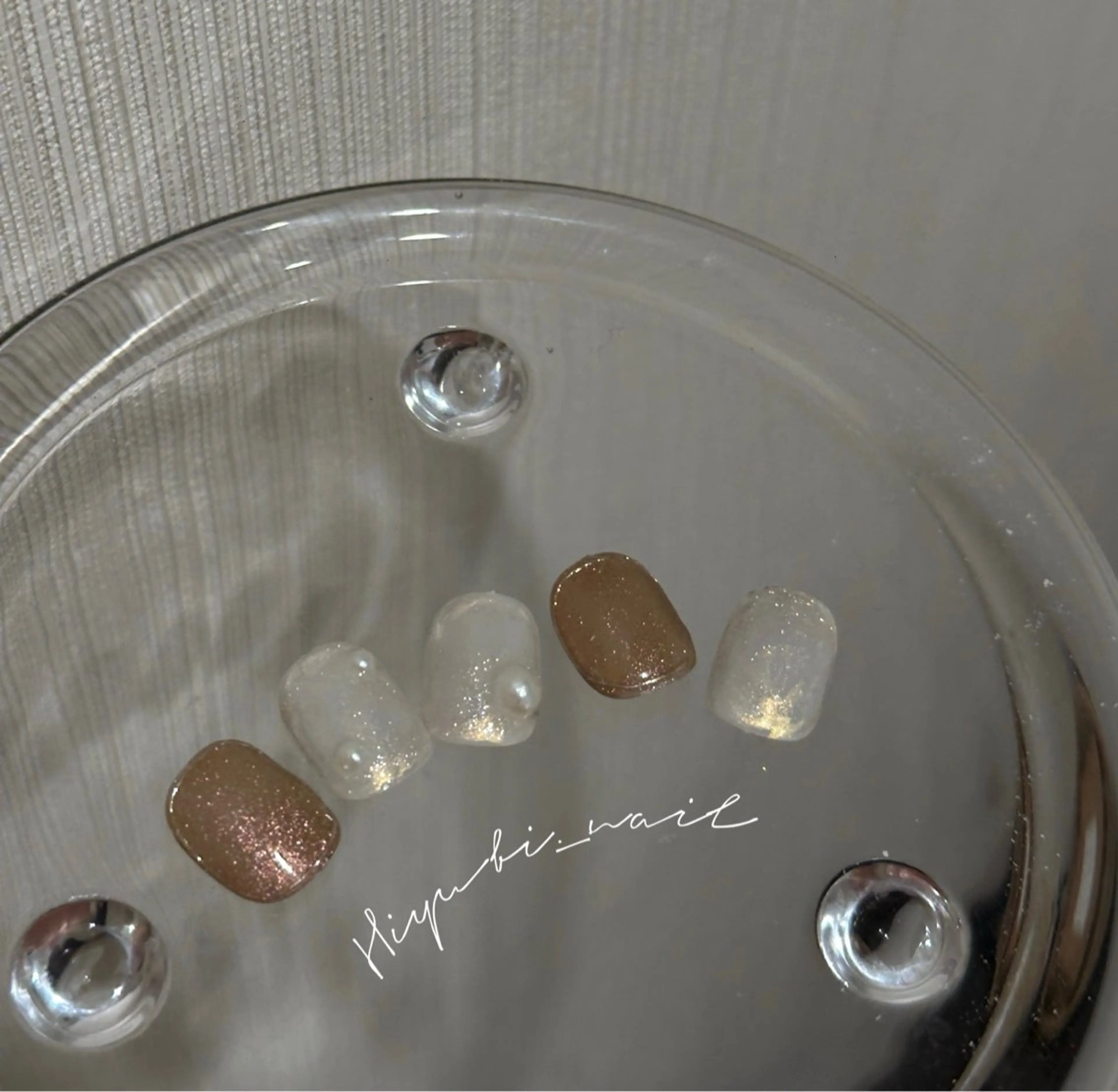 ネイル ハンドネイル 🎀フェイ フェイ🫧💗のネイルデザイン