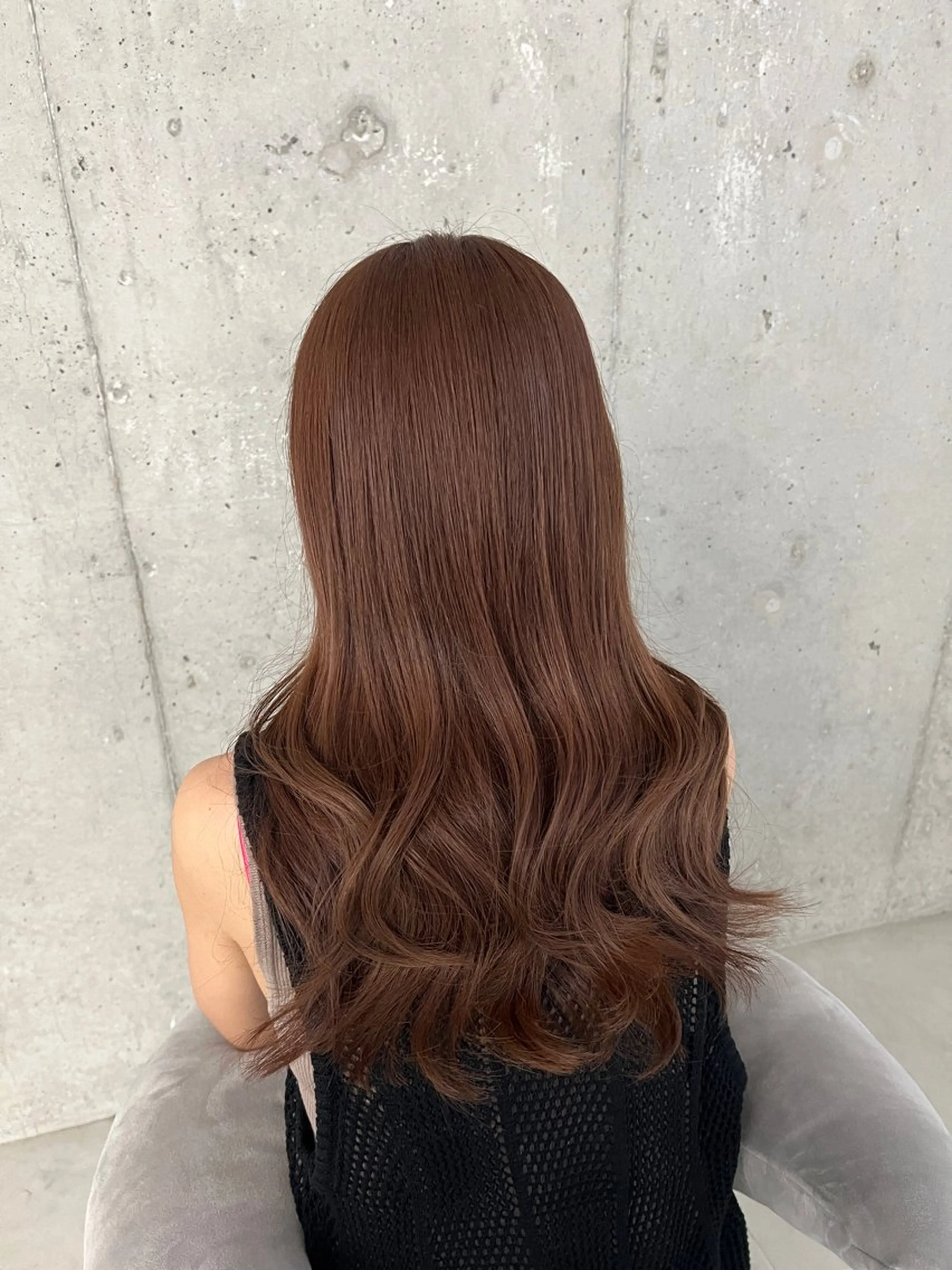 ミディアム カラー ブリーチ ダブルカラー ブリーチなしカラー 頓所 大昂のヘアスタイル