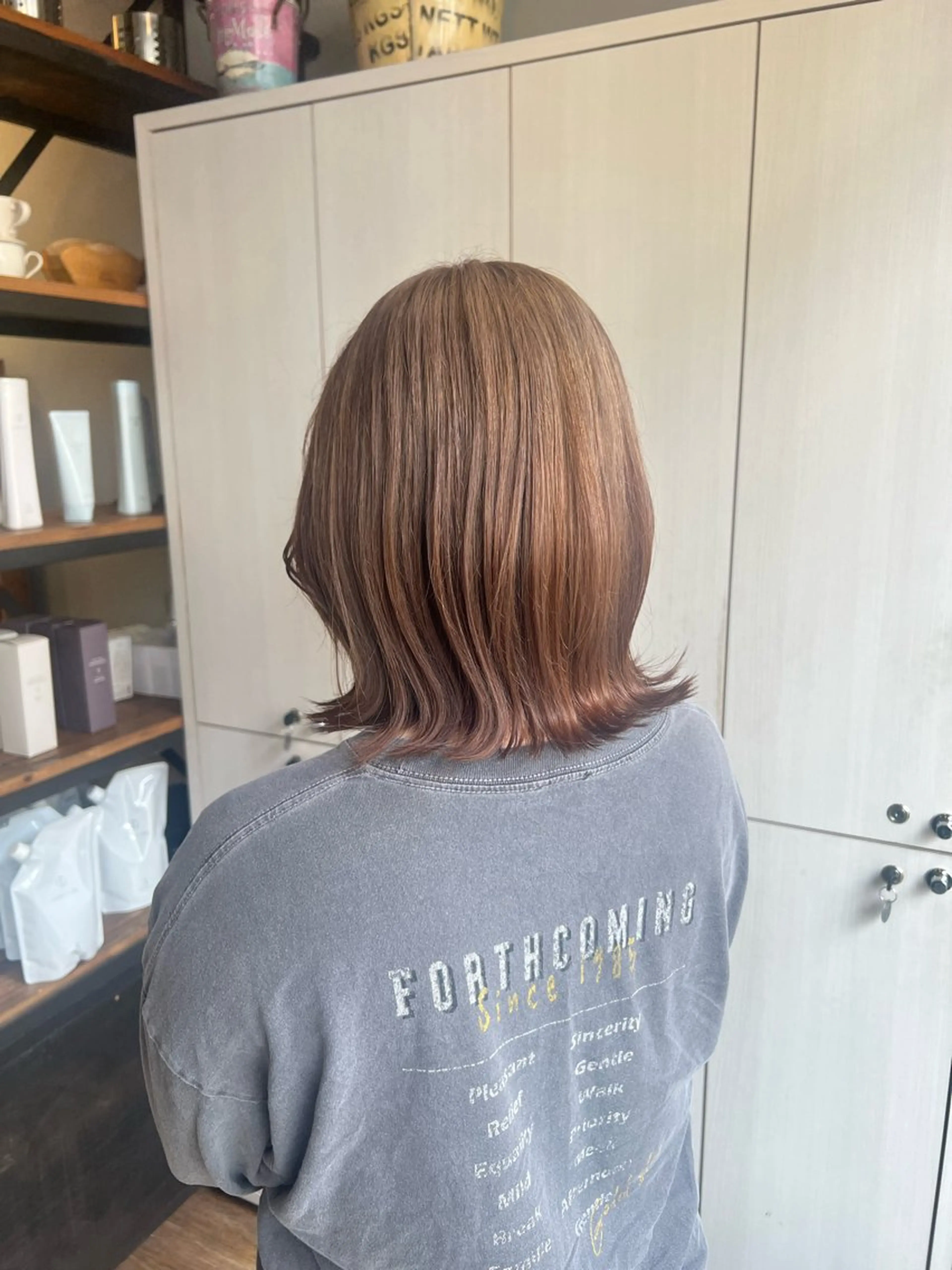 カラー ブリーチ ヘアカラー きむら なみか🪐のヘアスタイル