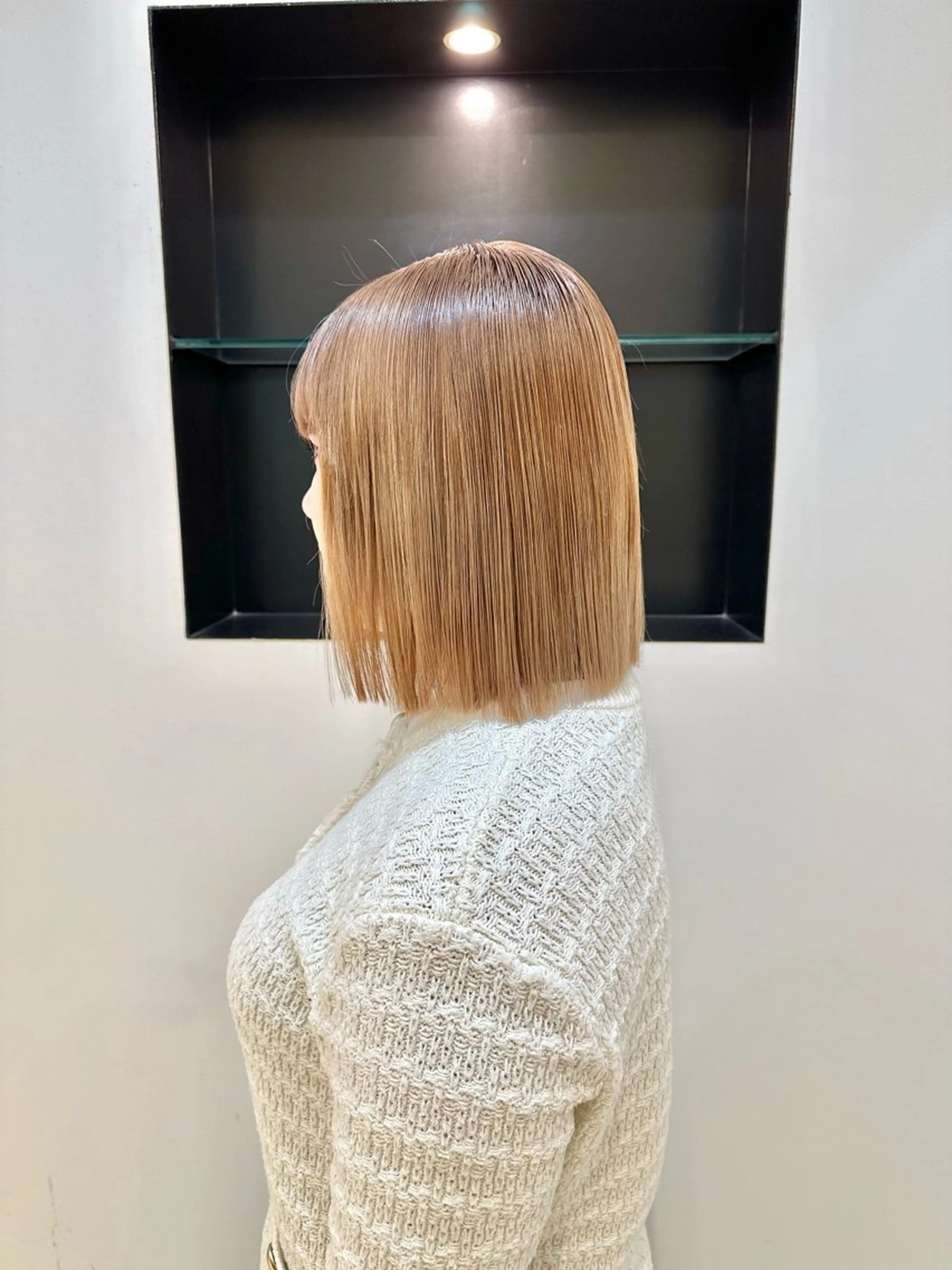 ショート カラー TAYA大阪上本町所属・十場【髪質改善】 【ダブルカラー】のヘアスタイル