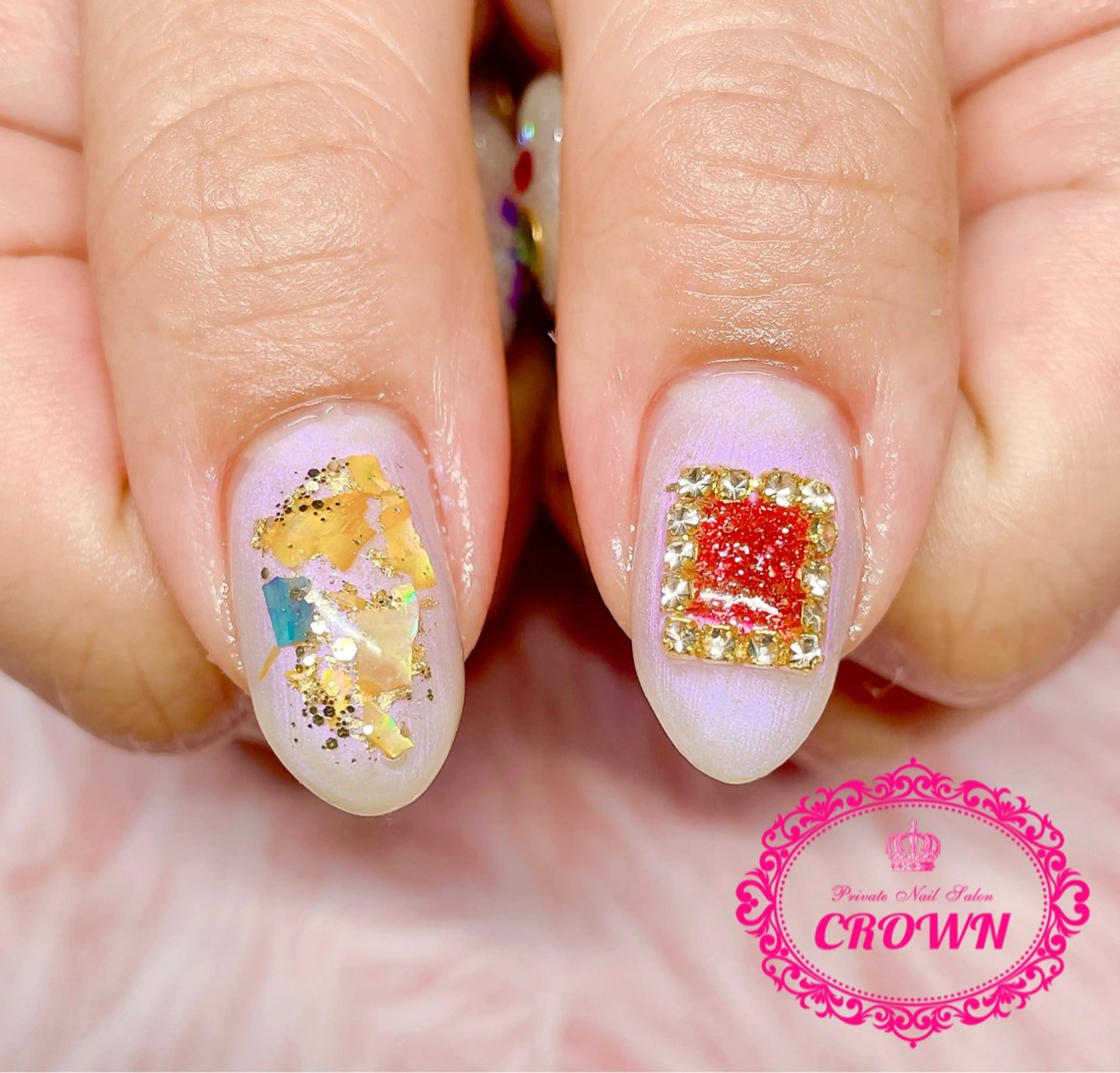 ネイル CROWN プライベートサロンのネイルデザイン