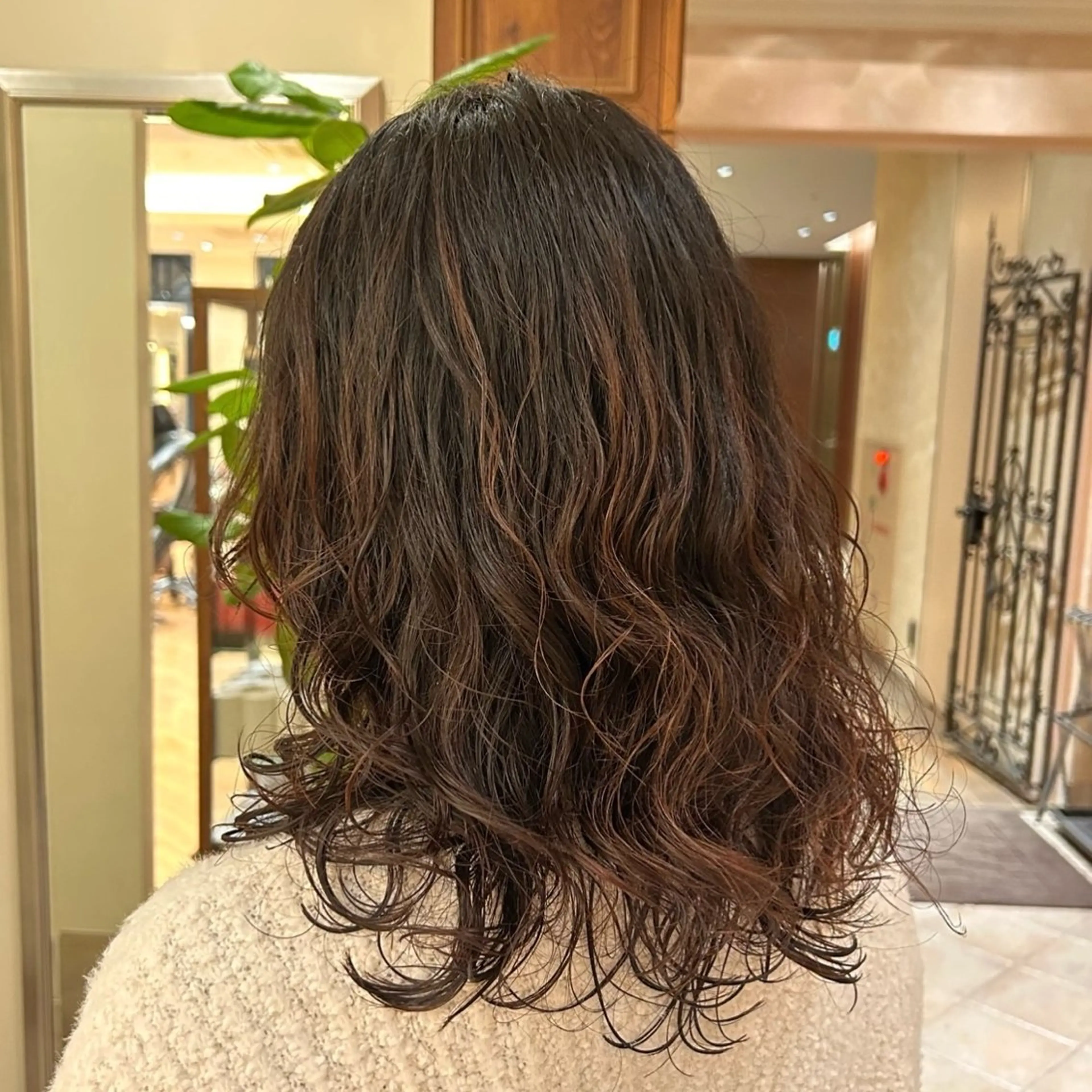 パーマ パーマ 髙橋 采来のヘアスタイル