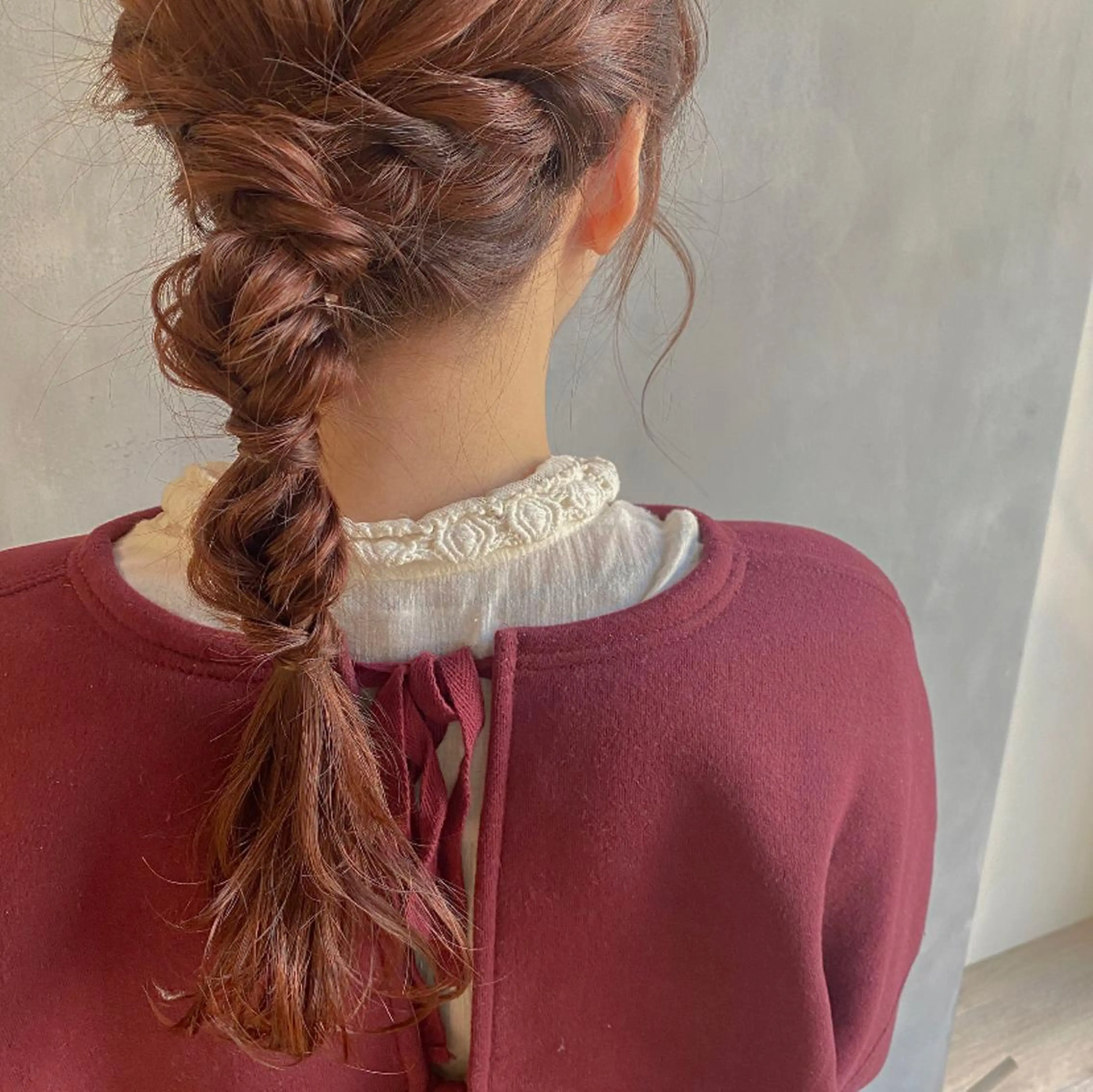 カラー ヘアアレンジ hana ROCCO3rdのヘアスタイル