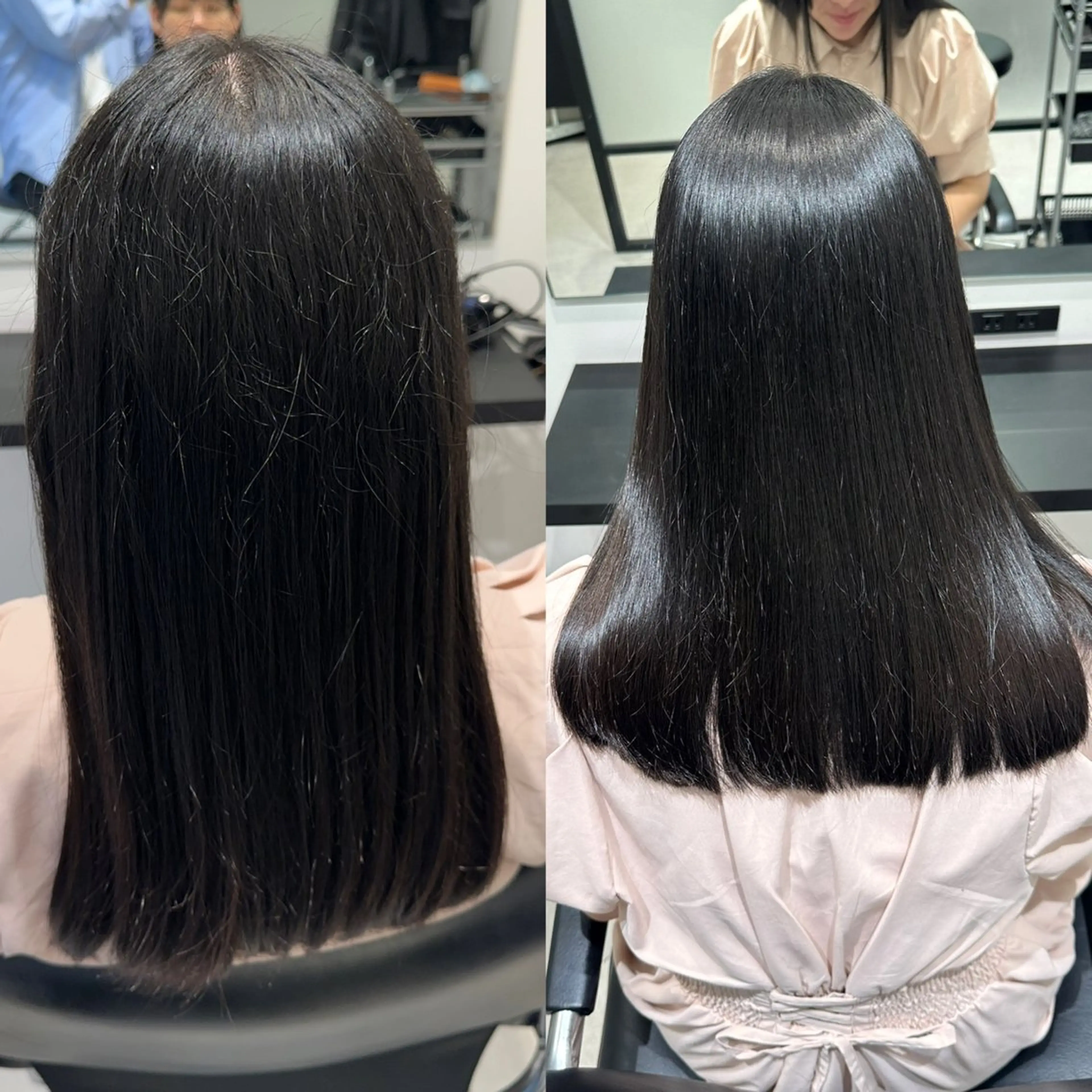 ロング カット 縮毛矯正 トリートメント サロウィン名古屋所属・縮毛矯正/髪質改善 コヤマのヘアスタイル