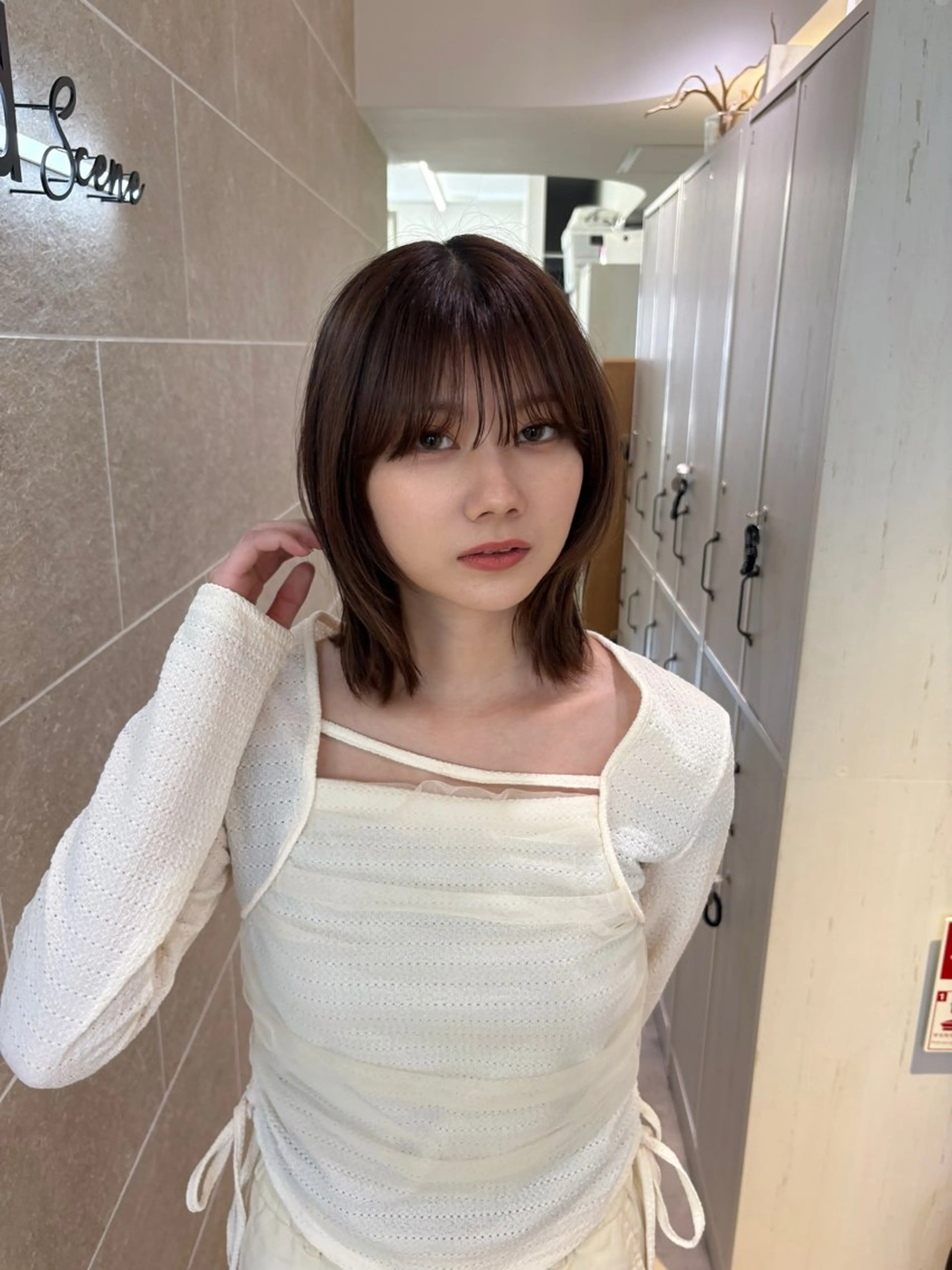 似合わせレイヤー🌟 巻ける縮毛矯正みつきのヘアスタイル