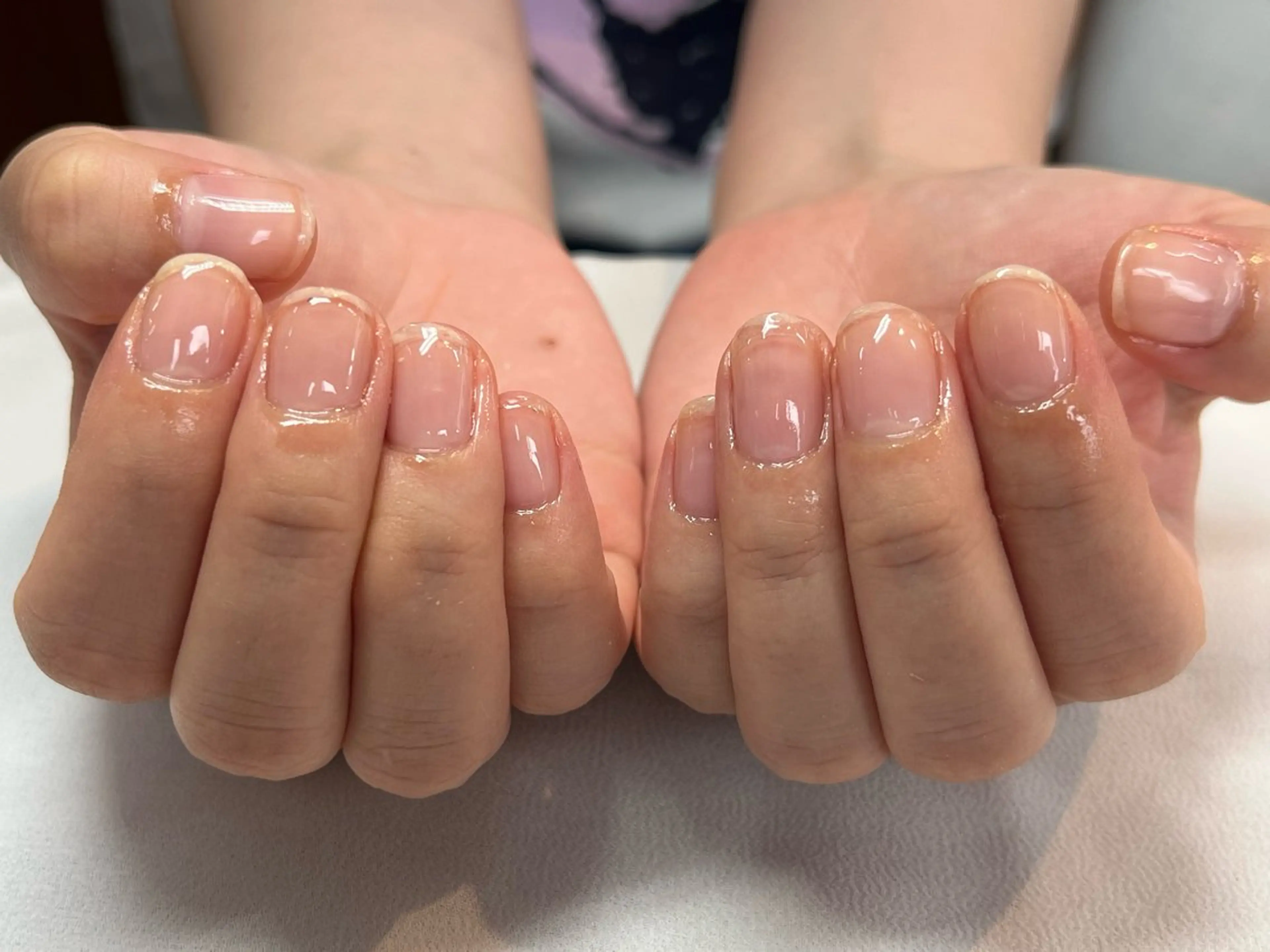 ネイル クリアネイル ハンドネイル nue【ムー】 SUZUKAのネイルデザイン