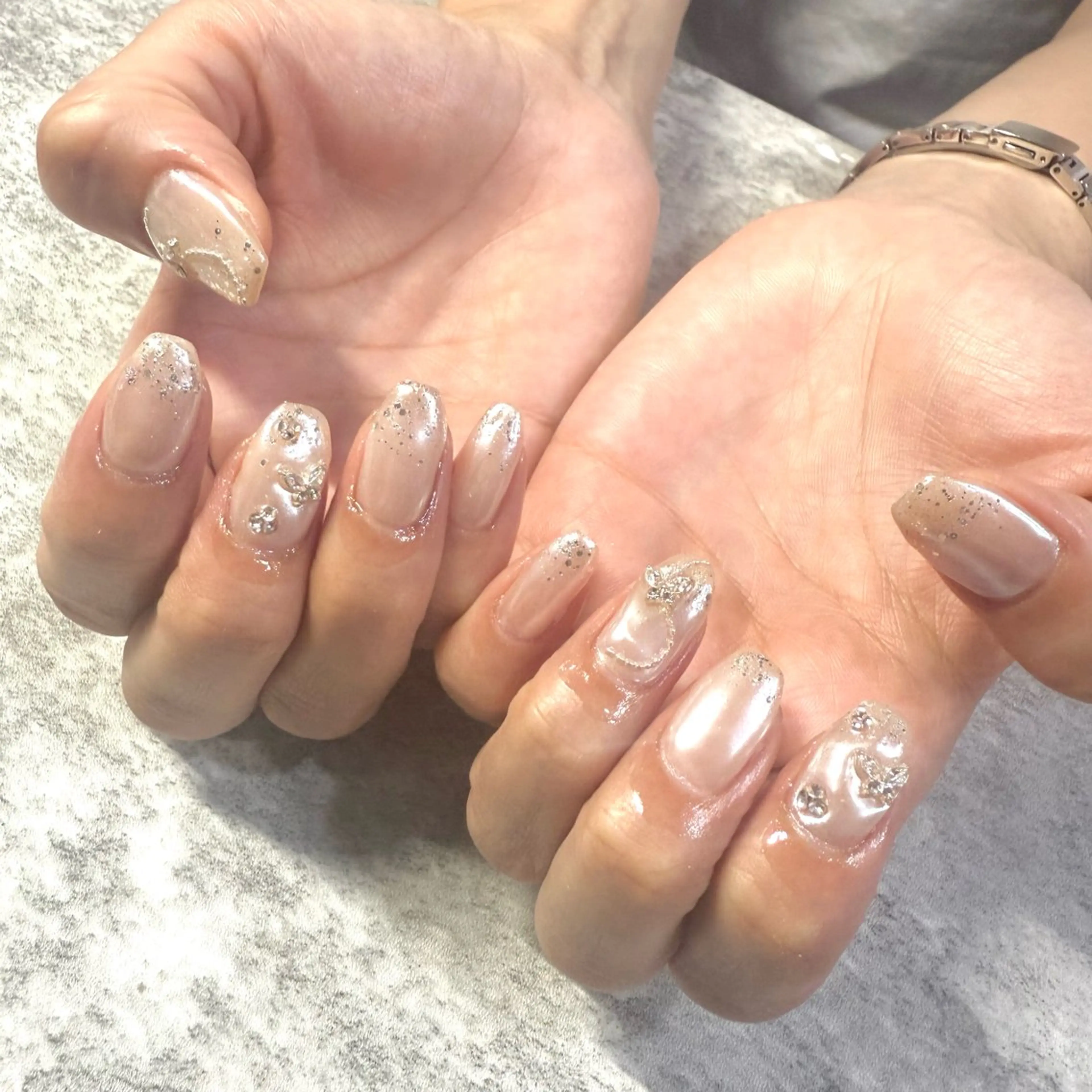 ネイル ホワイト ハンドネイル ★Rinail... .のネイルデザイン