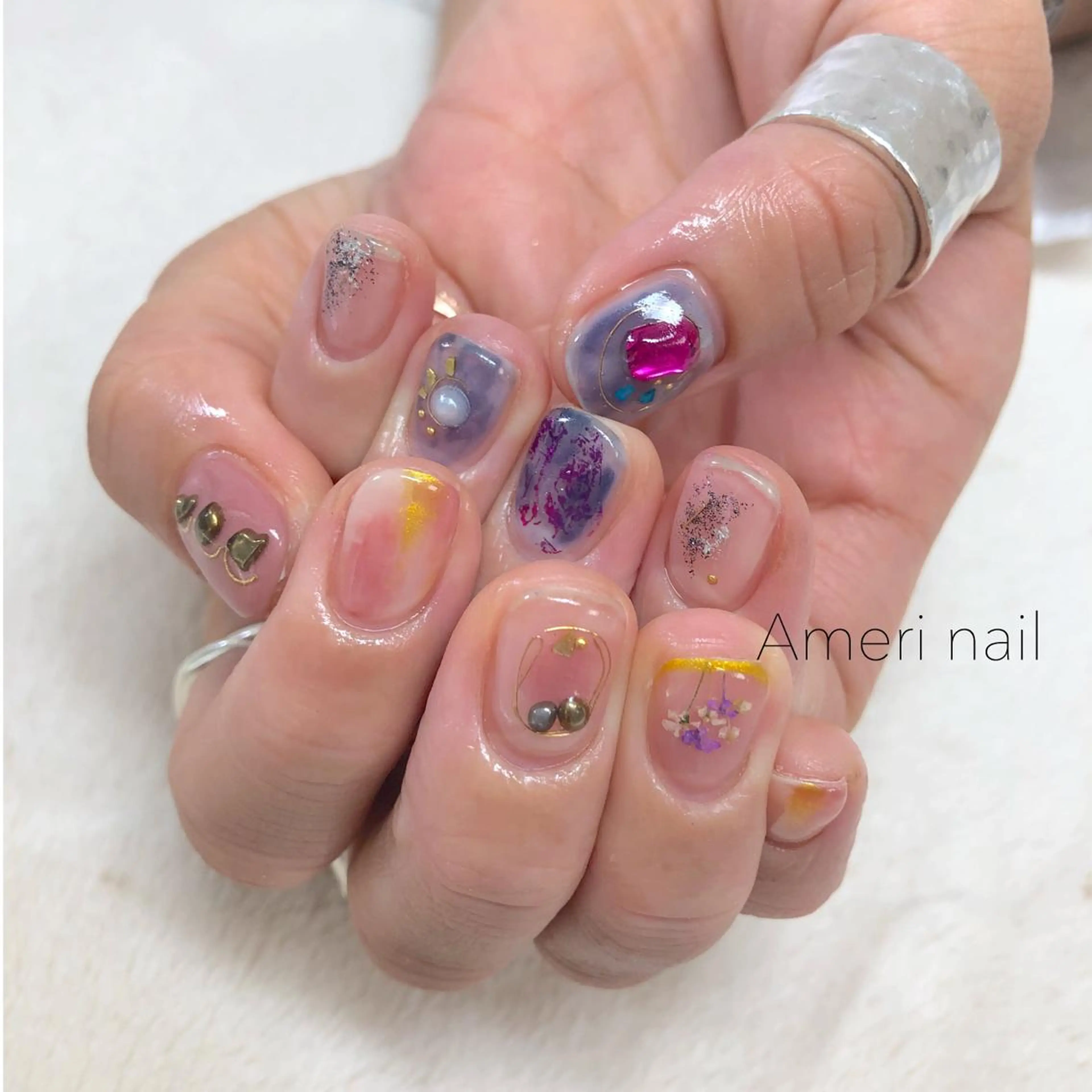 ネイル ハンドネイル nailist TOMOのネイルデザイン