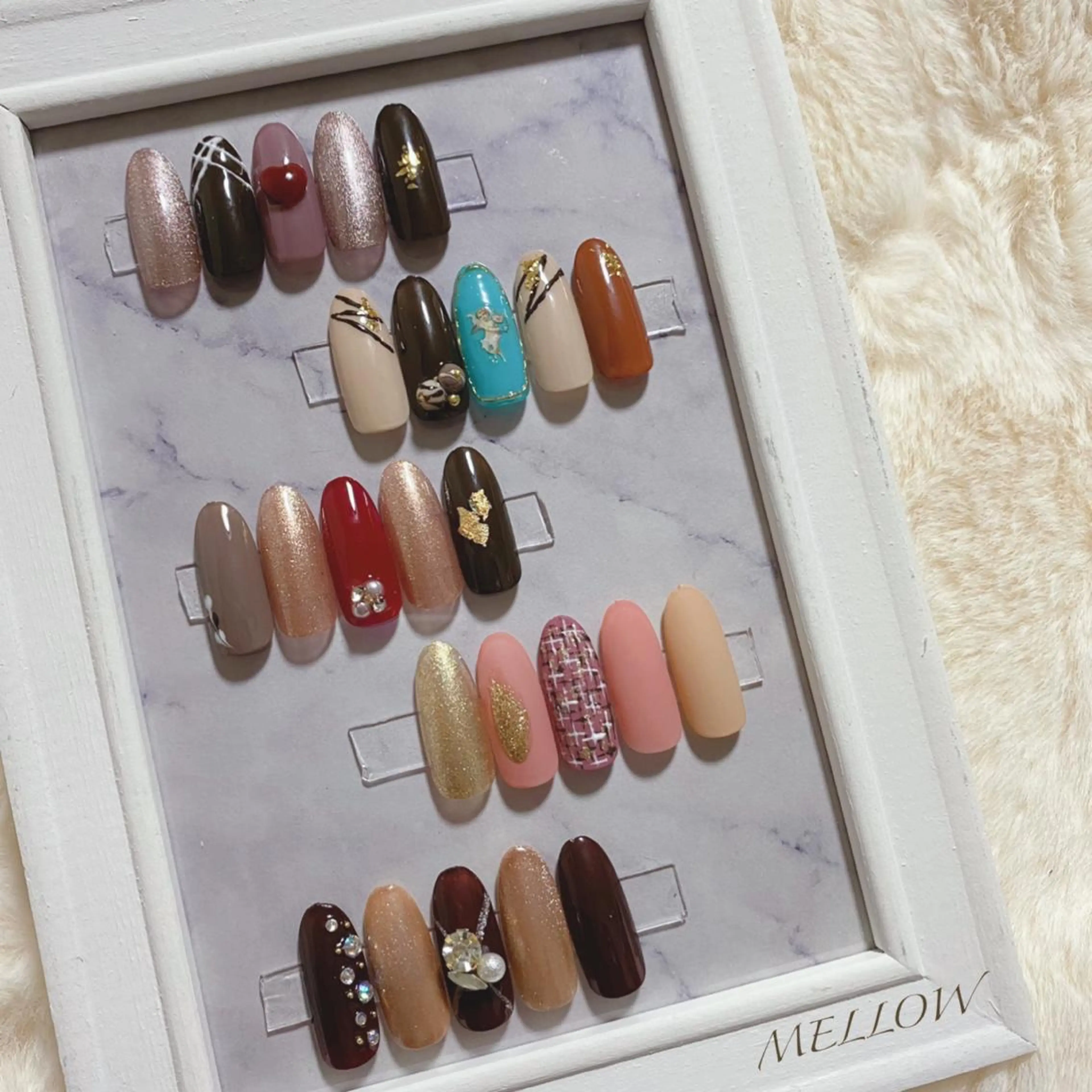 ネイル mayu 𓃠のネイルデザイン