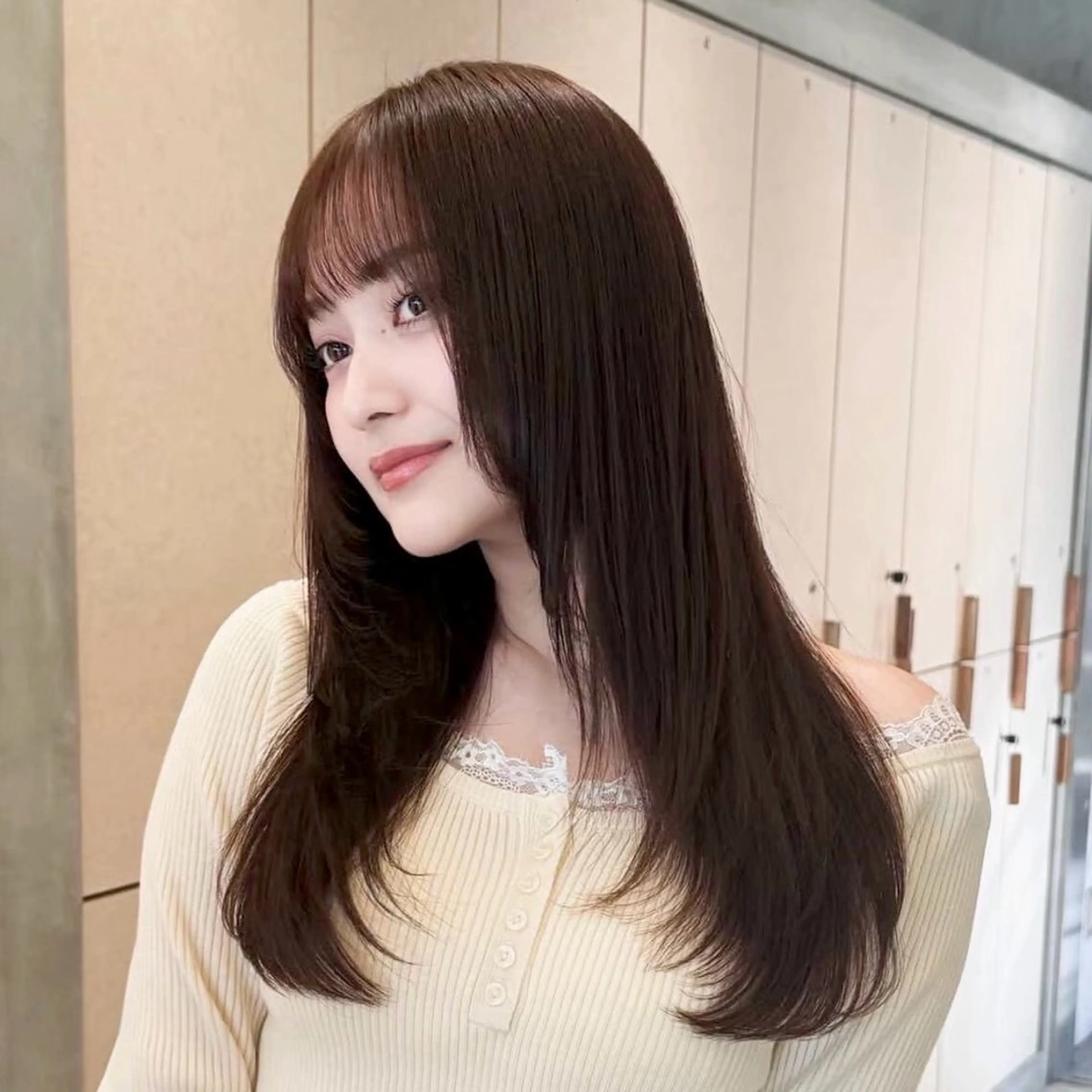 ロング カラー ヘアカラー 艶カラー💖モデル 募集中🐾Yuraのヘアスタイル